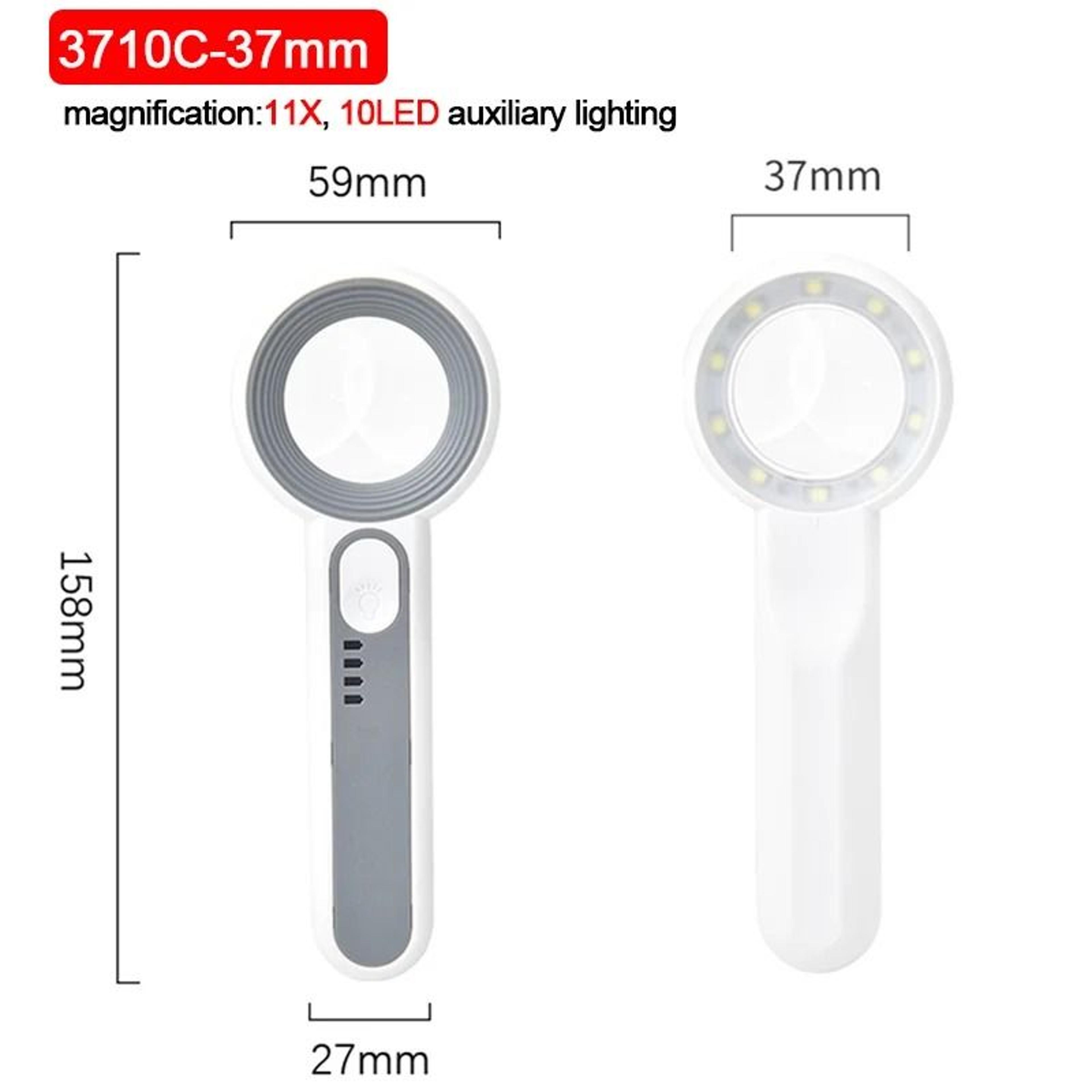 Illuminated Rechargeable Handheld Magnifier 6