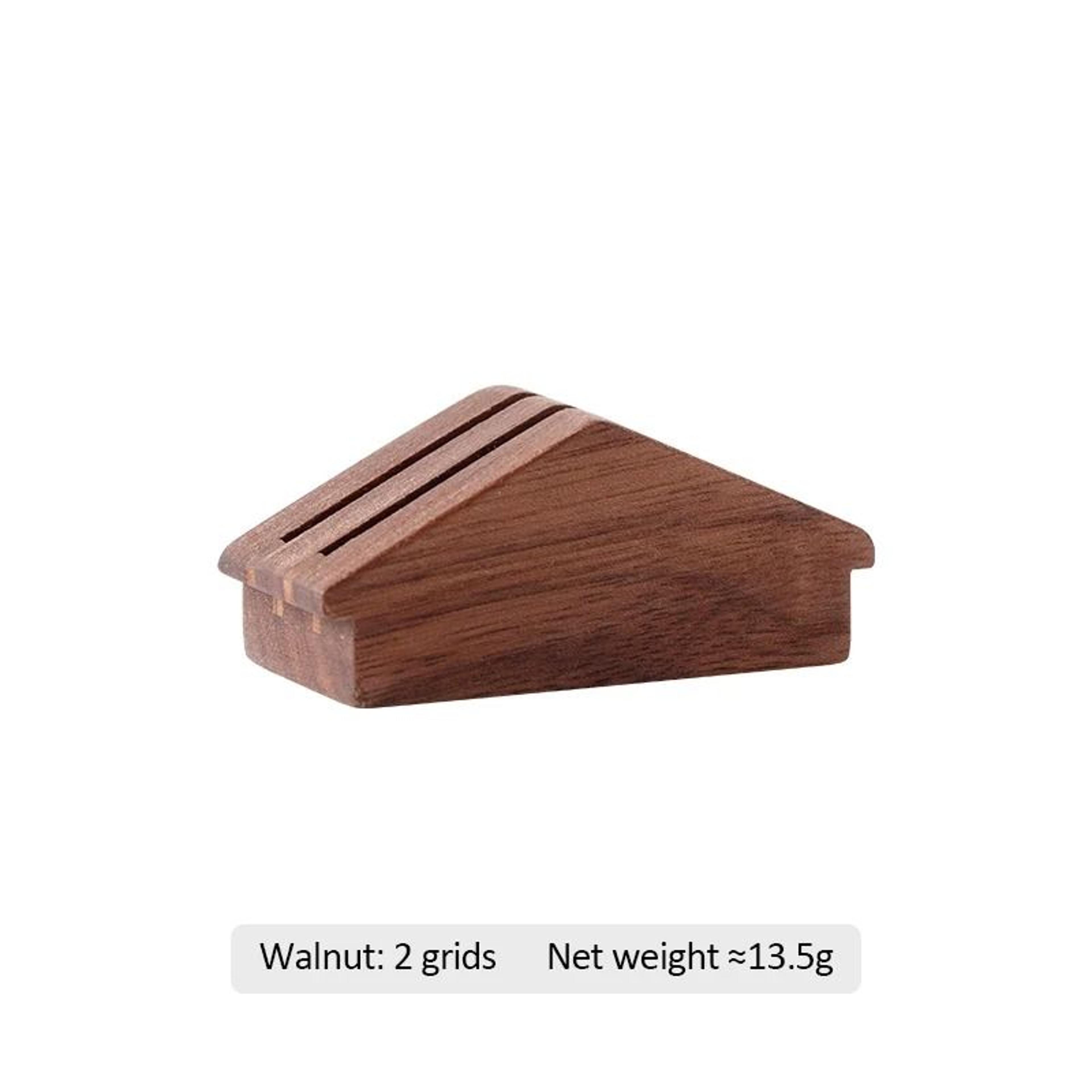 Walnut Espresso Puck Screen Holder 6
