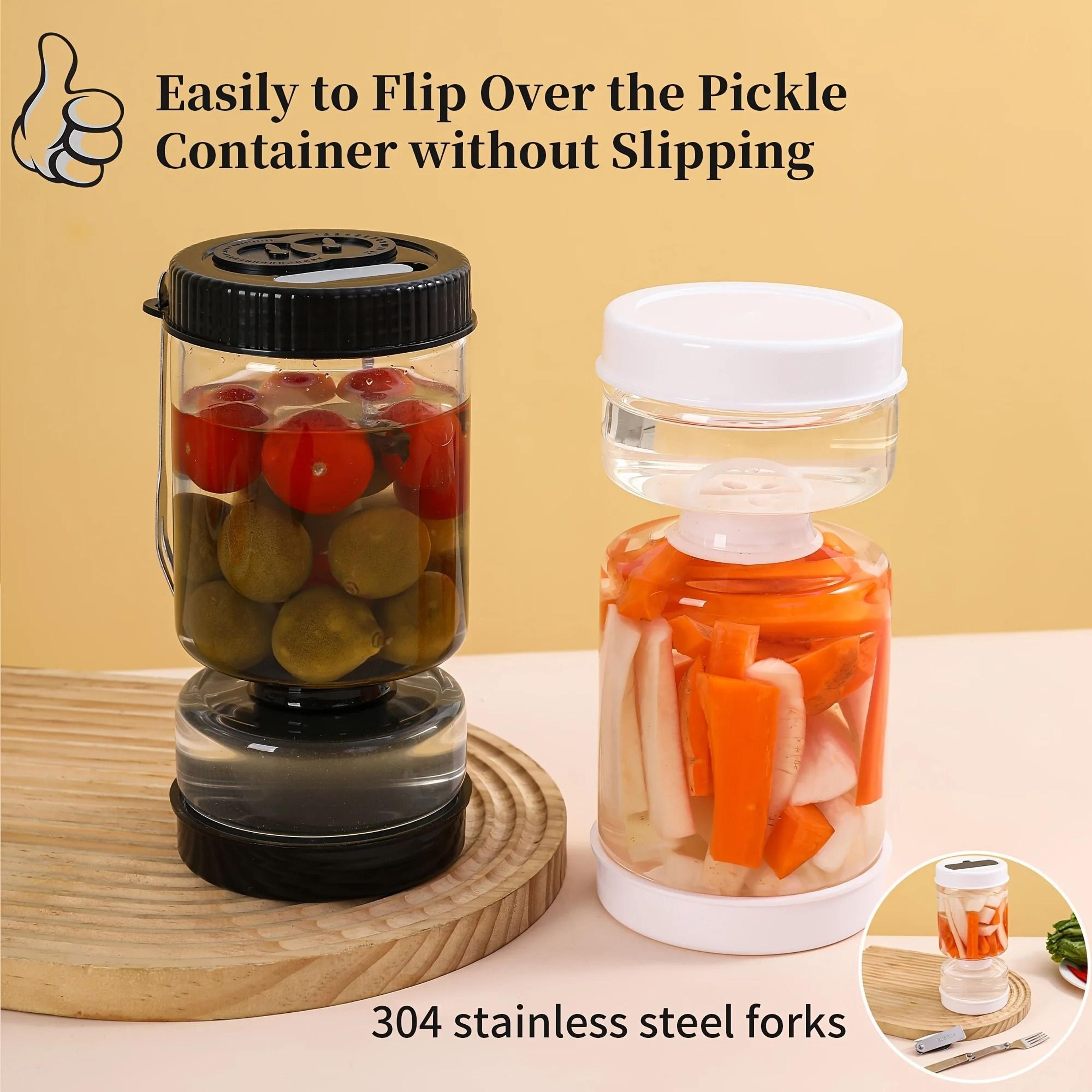 HighFidelity Glass Pickle  Juice Separator Jar 4