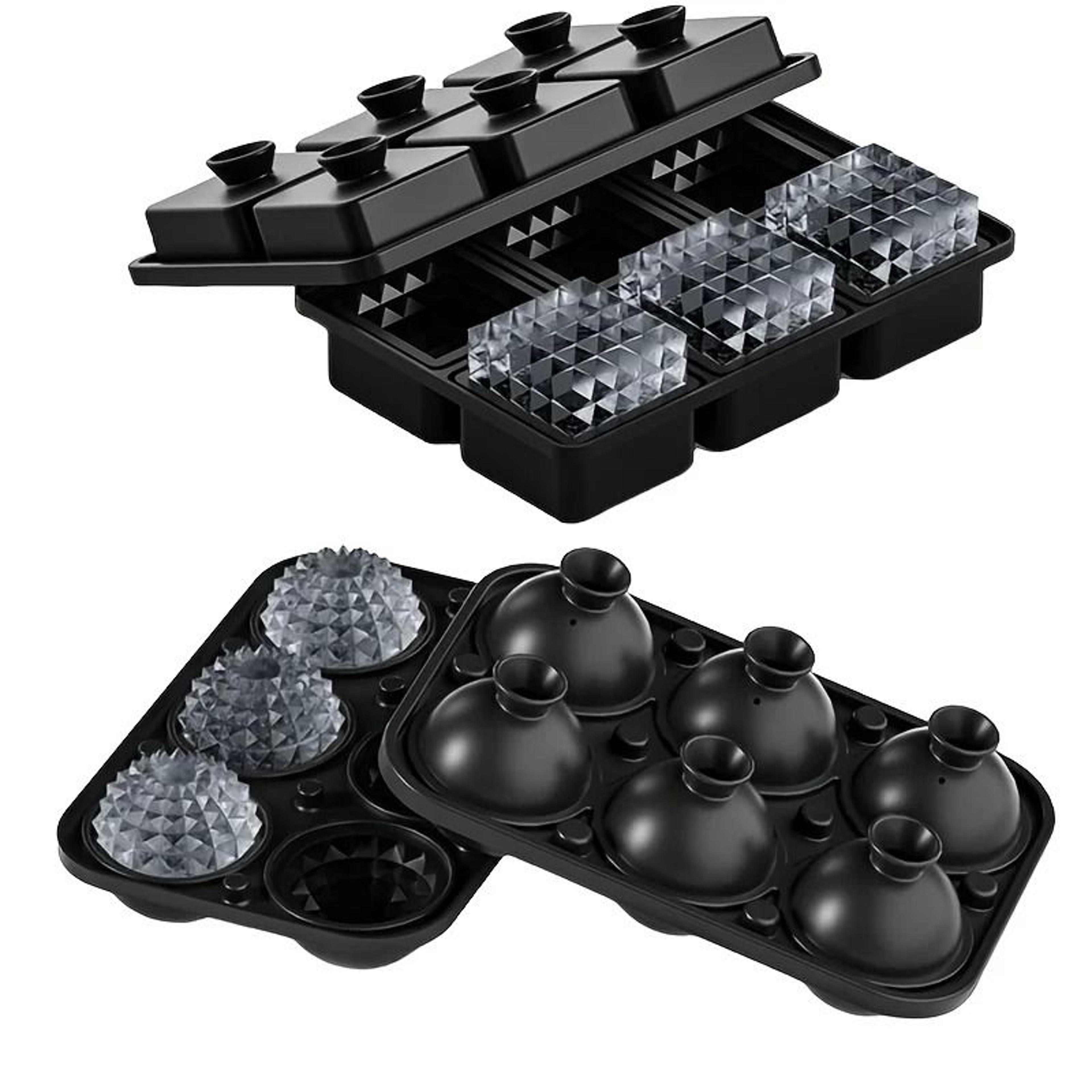 HighFidelity Silicone Ice Ball Mold Set 4