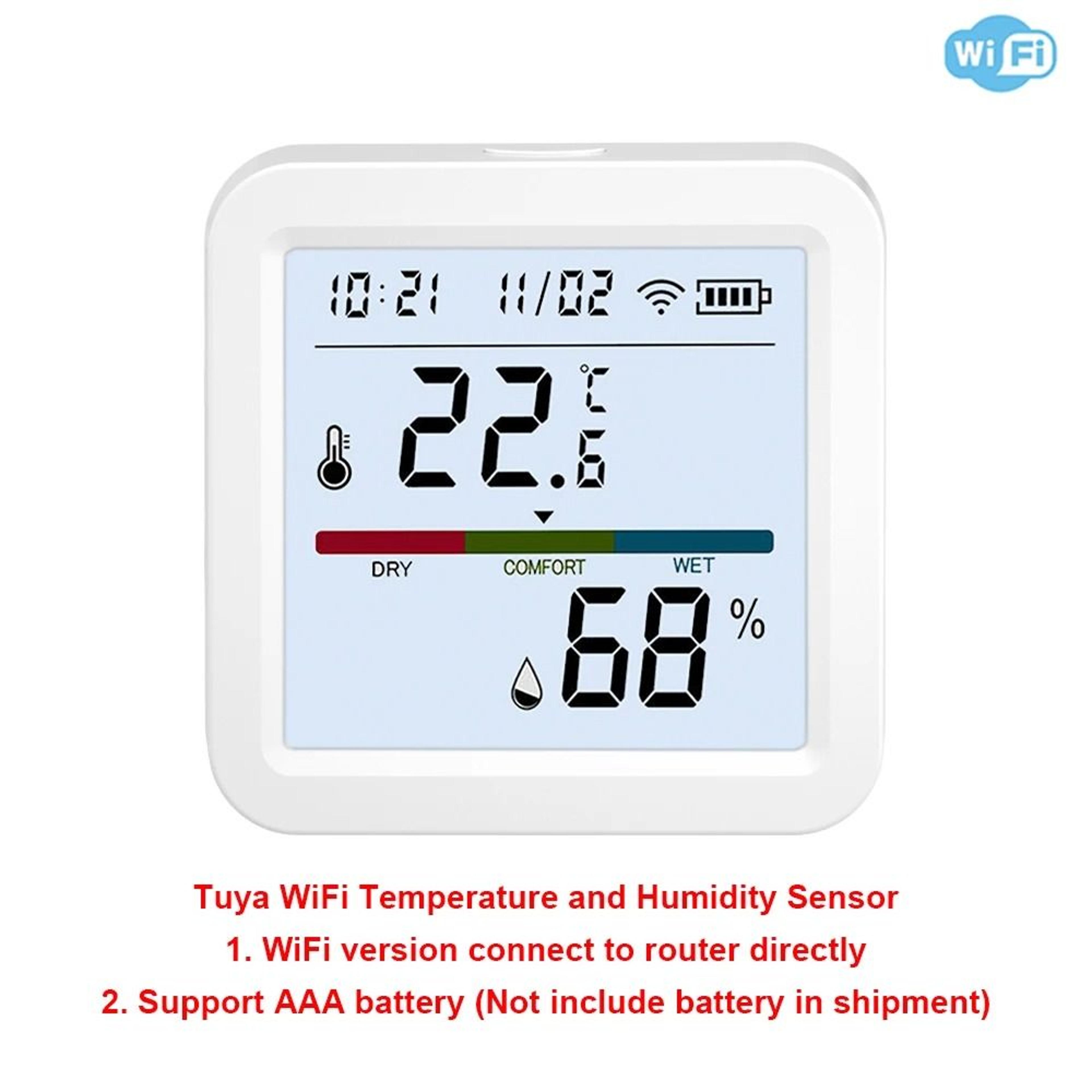 Tuya Smart Temperature  Humidity Sensor 8