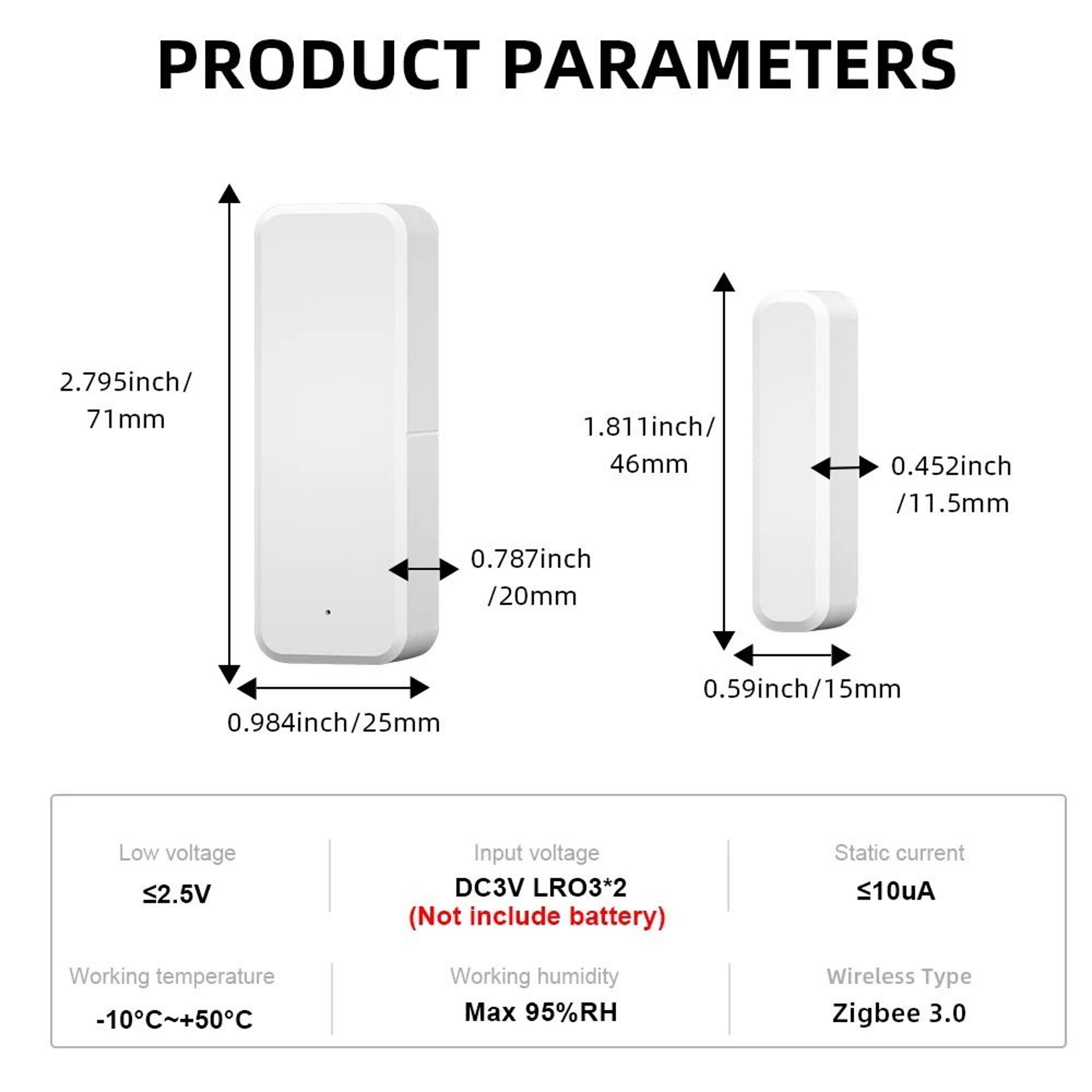 ZigBee Smart Door  Window Sensor 4