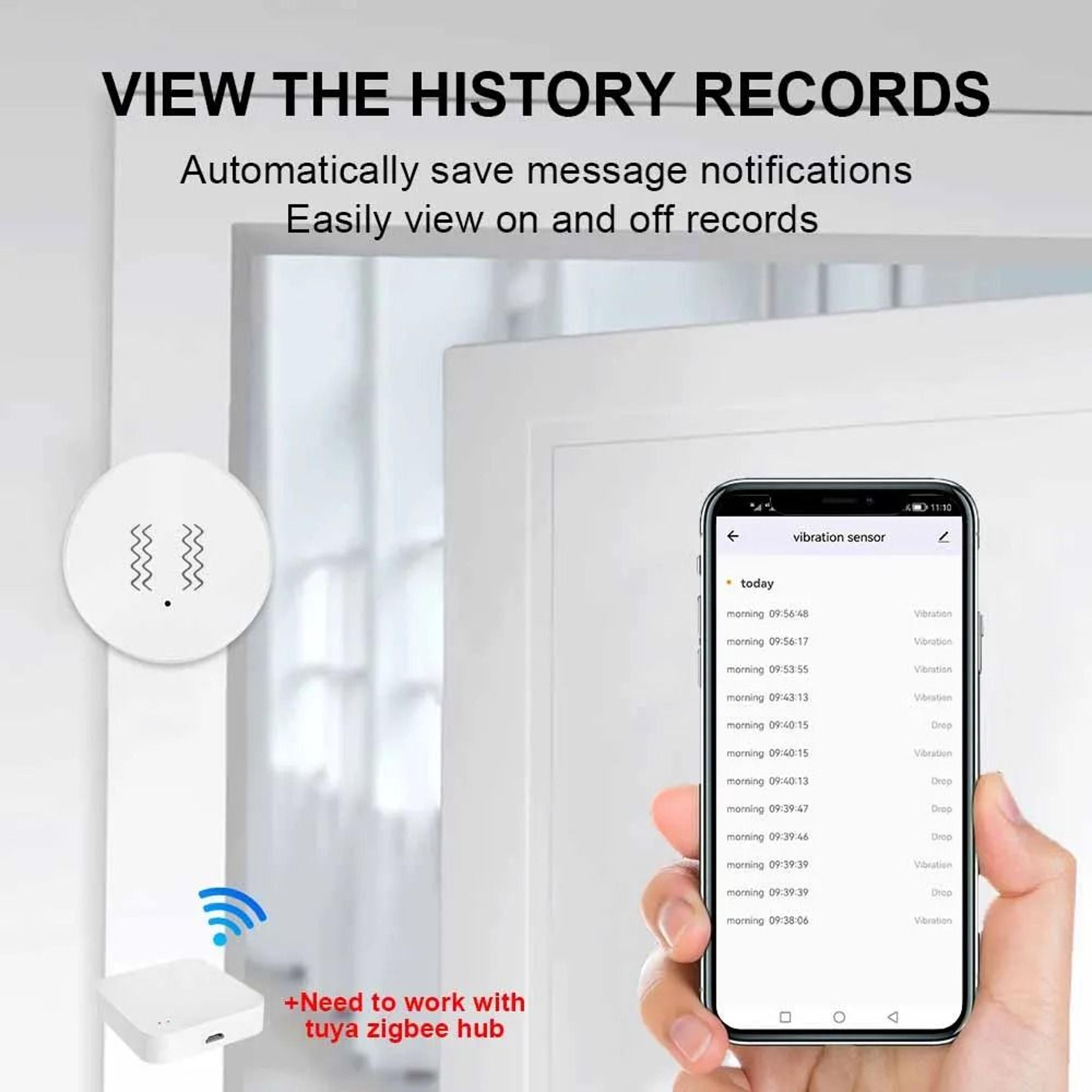 Smart Vibration  Motion Sensor 4