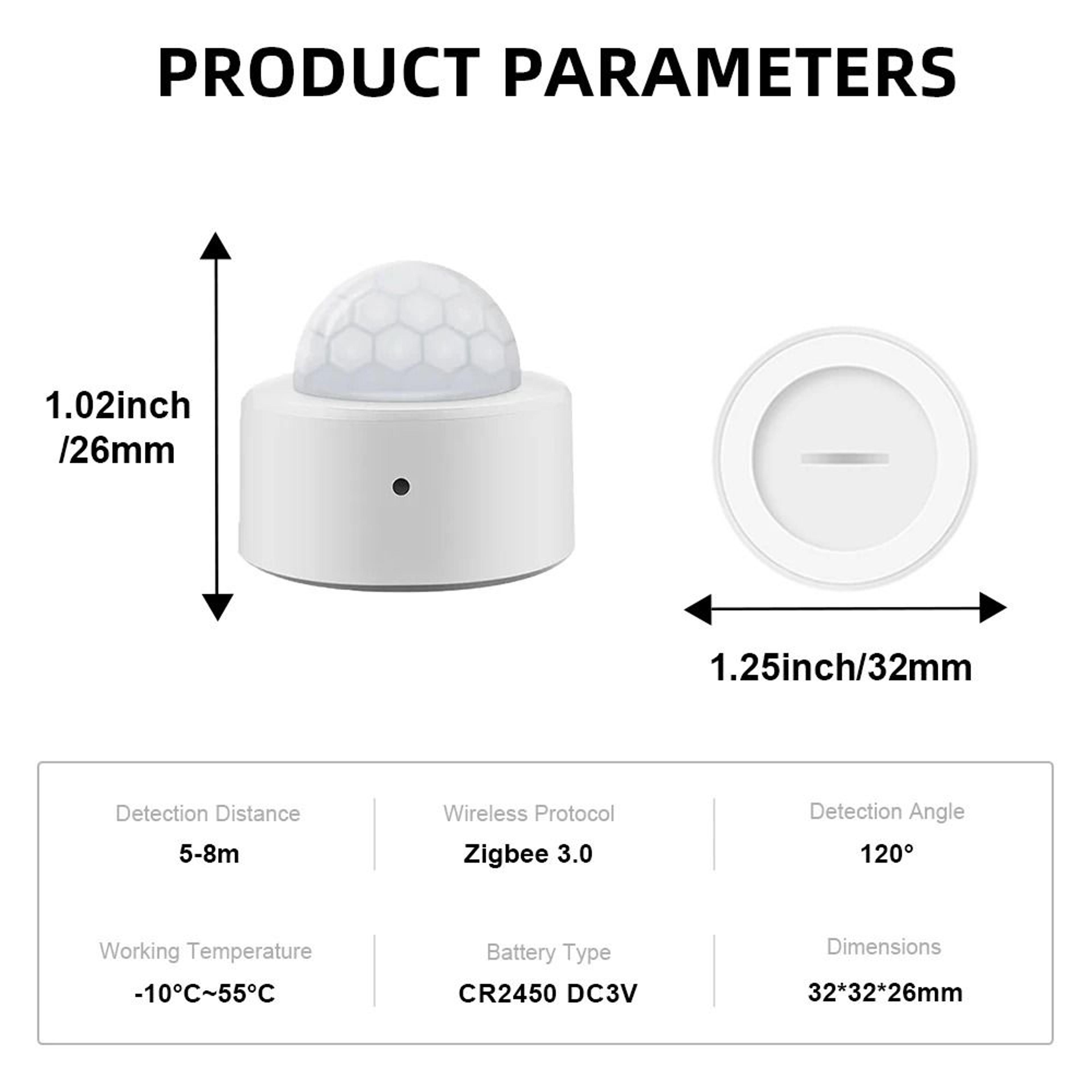 Zigbee PIR Motion Sensor 5