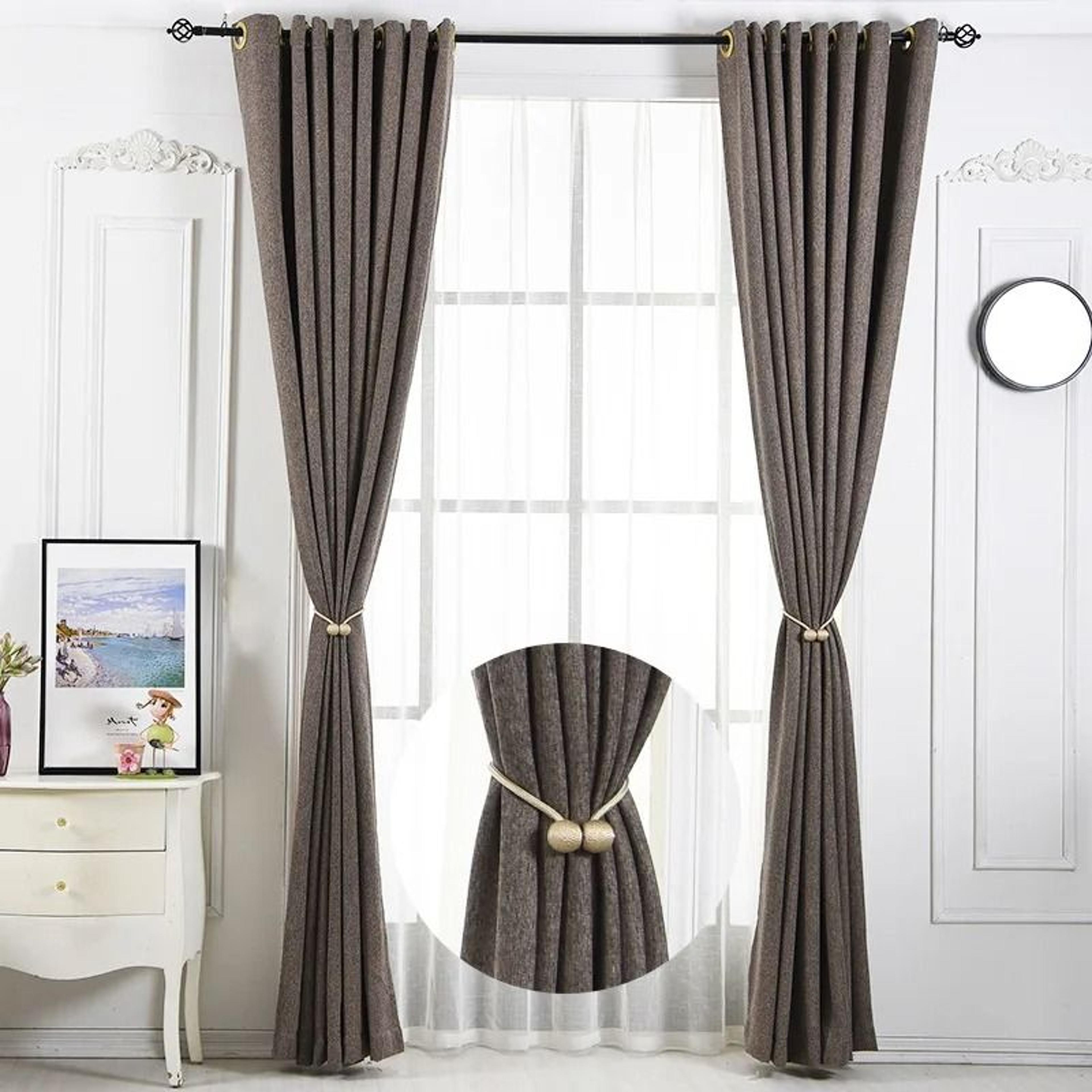 Magnetic Pearl Ball Curtain Tiebacks 3