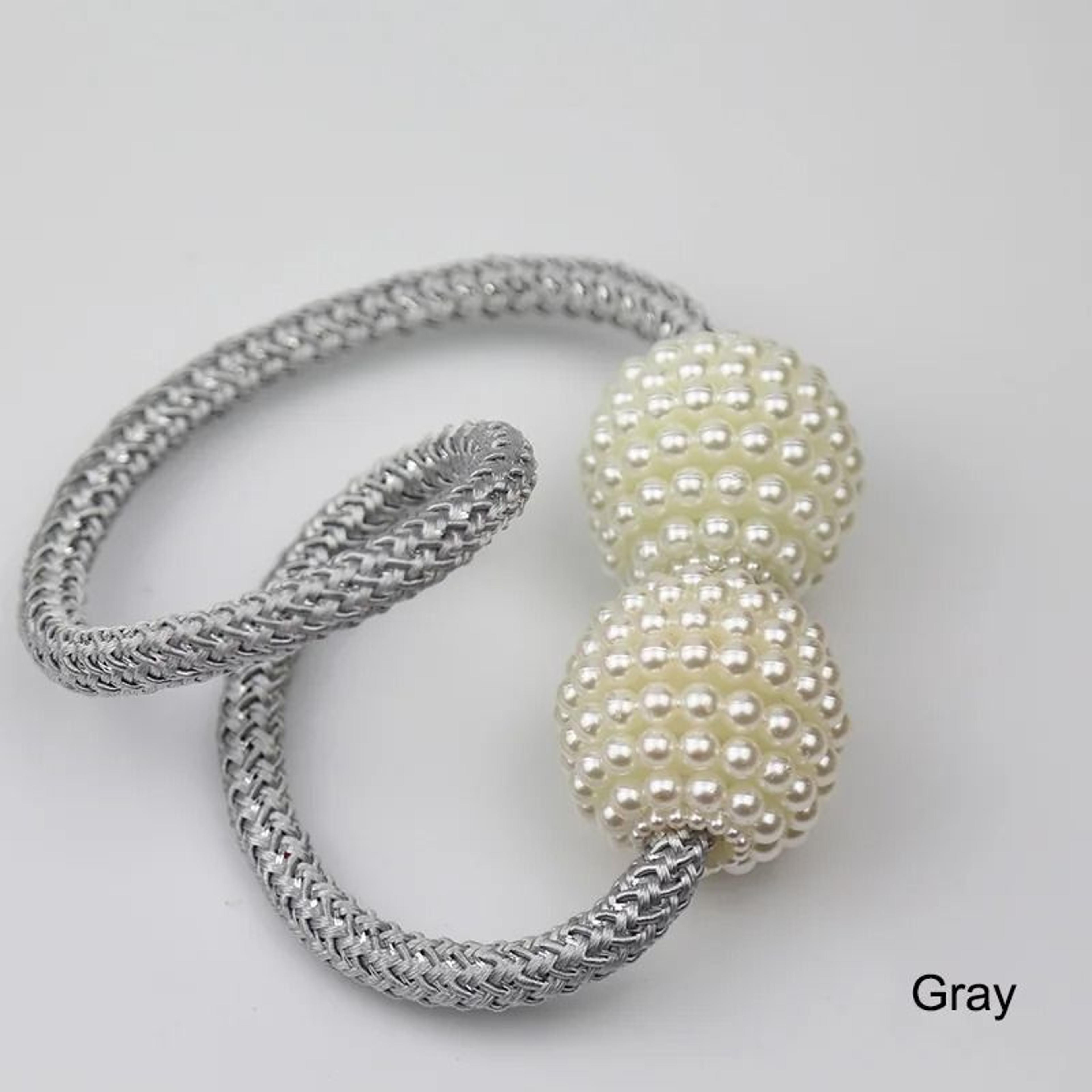 Pearl Magnetic Curtain Tieback 5