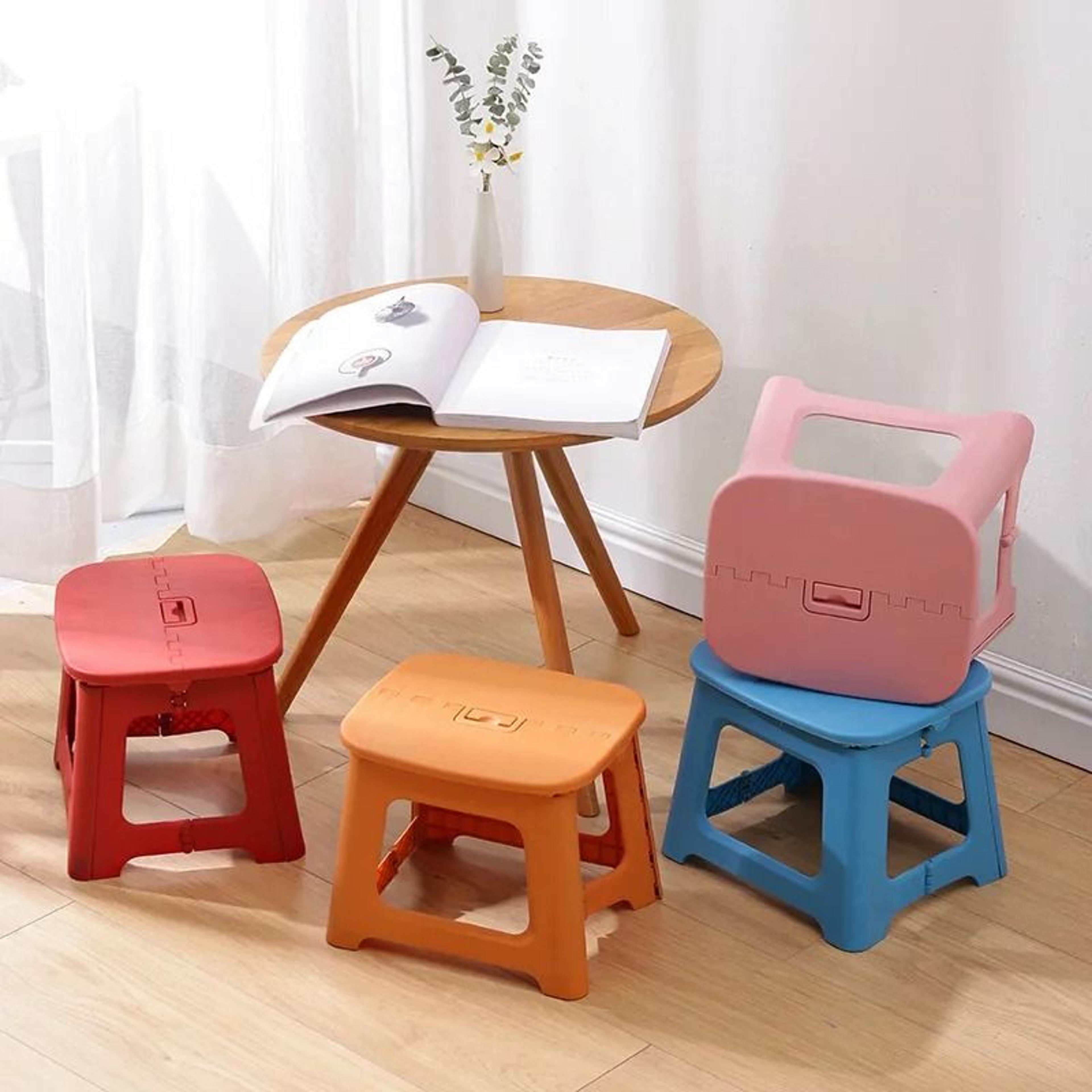 Portable JapaneseStyle Folding Stool 2