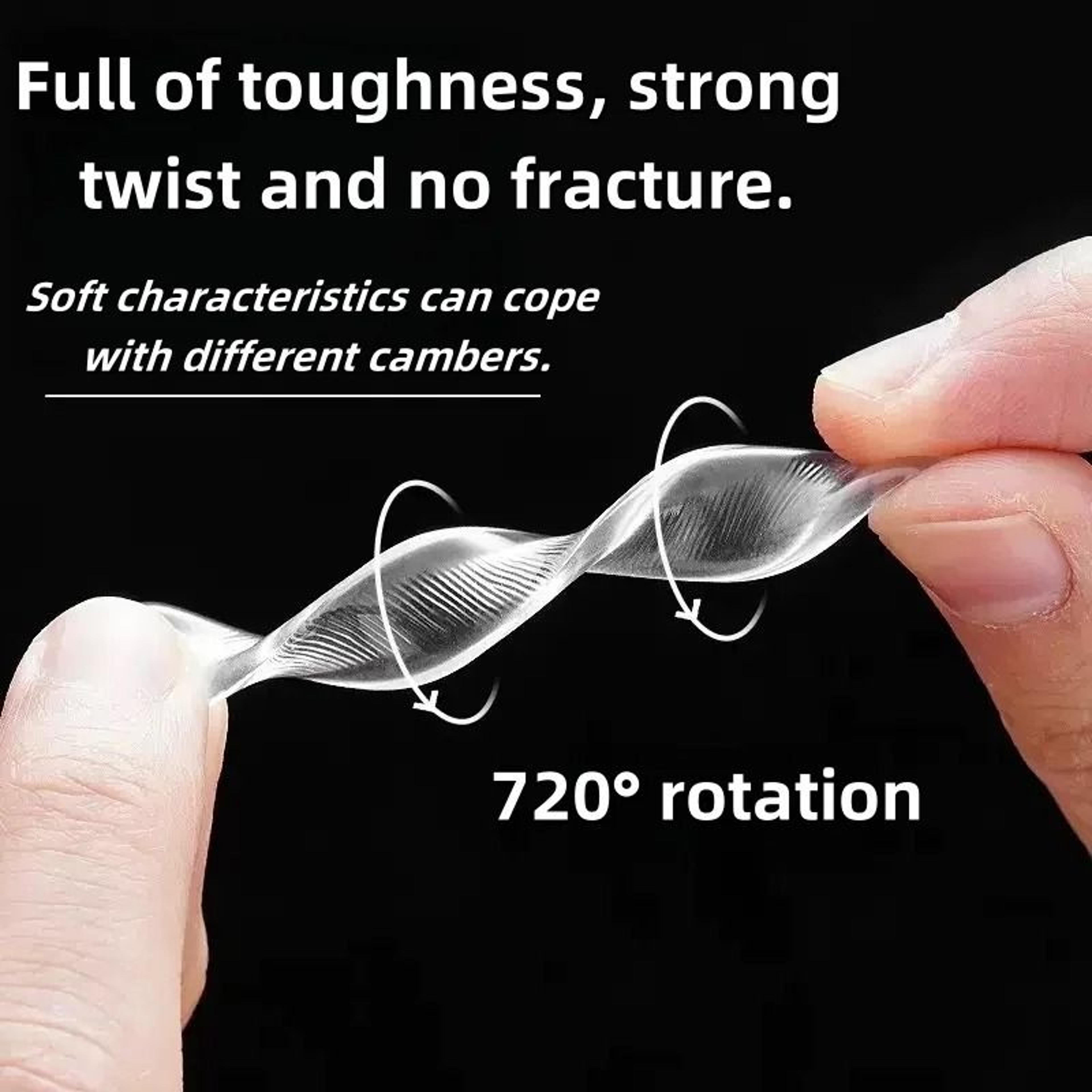 10pc Clear AntiCollision  NoiseReducing Wall Protectors 1