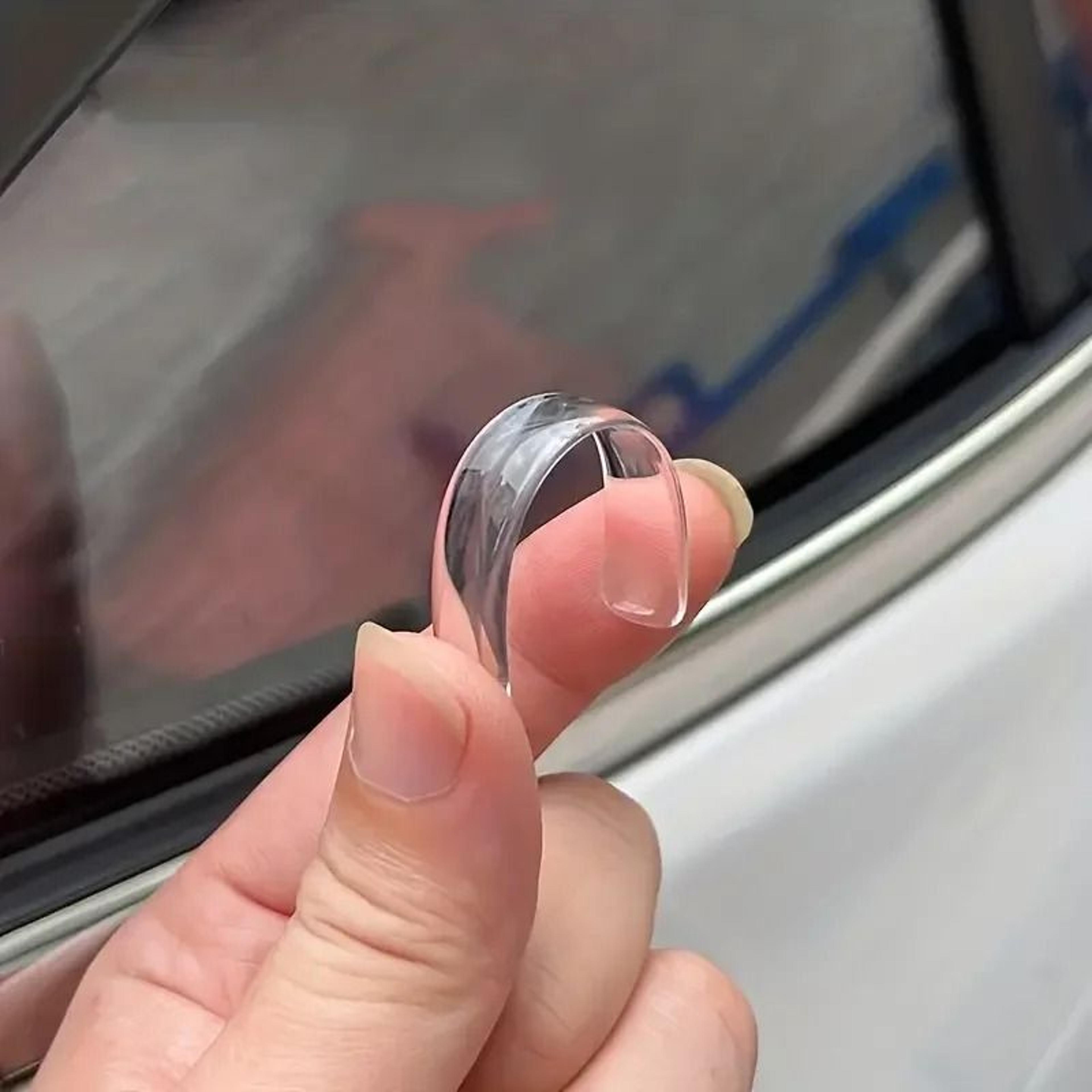 10pc Clear AntiCollision  NoiseReducing Wall Protectors 4
