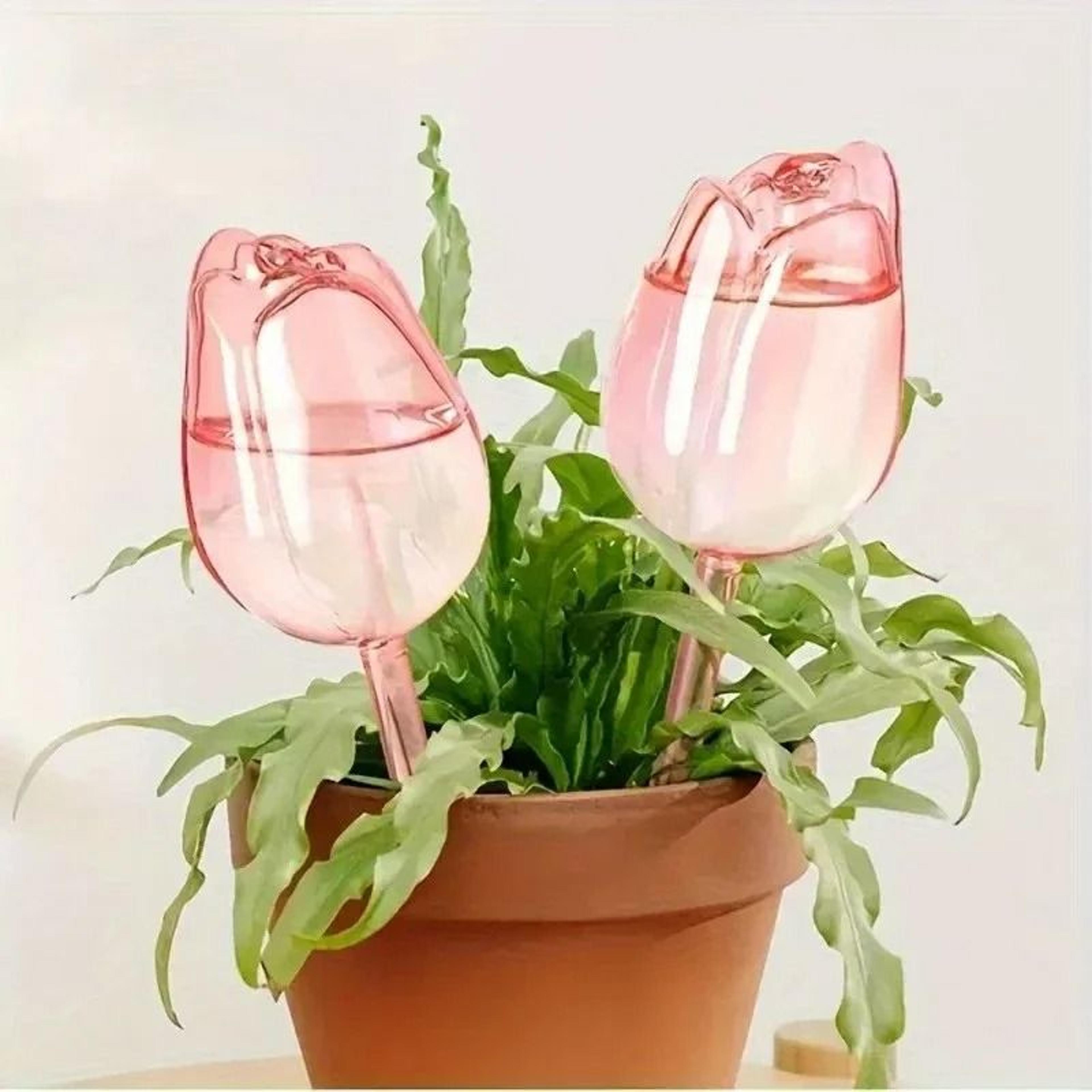 Tulip Watering Globes For Plants  Automatic SelfWatering System For Indoor  Outdoor Use 6