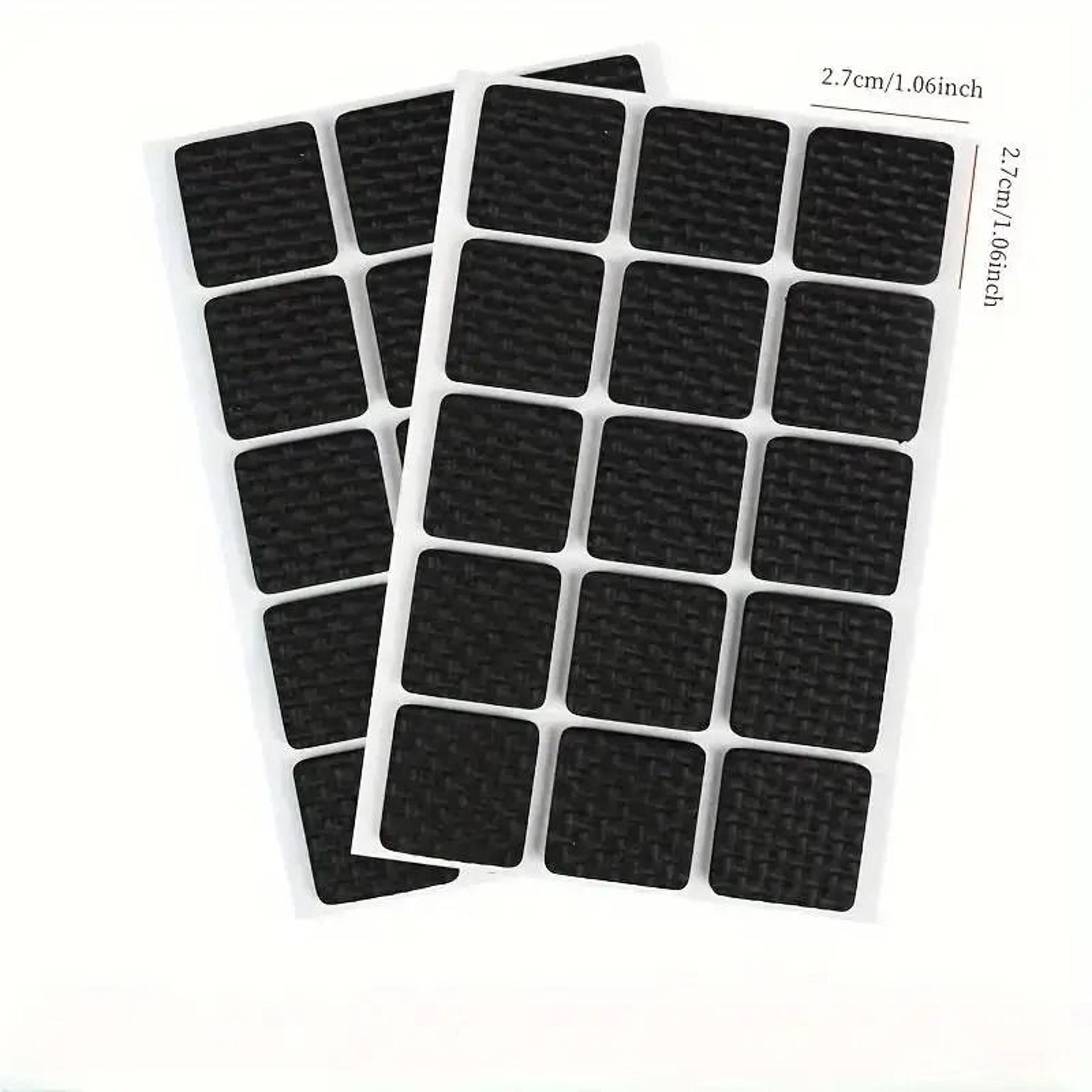 AntiNoise SteelLook Furniture Pads 30Pack  NonSlip Leg Protectors For Quiet HomeOffice 6