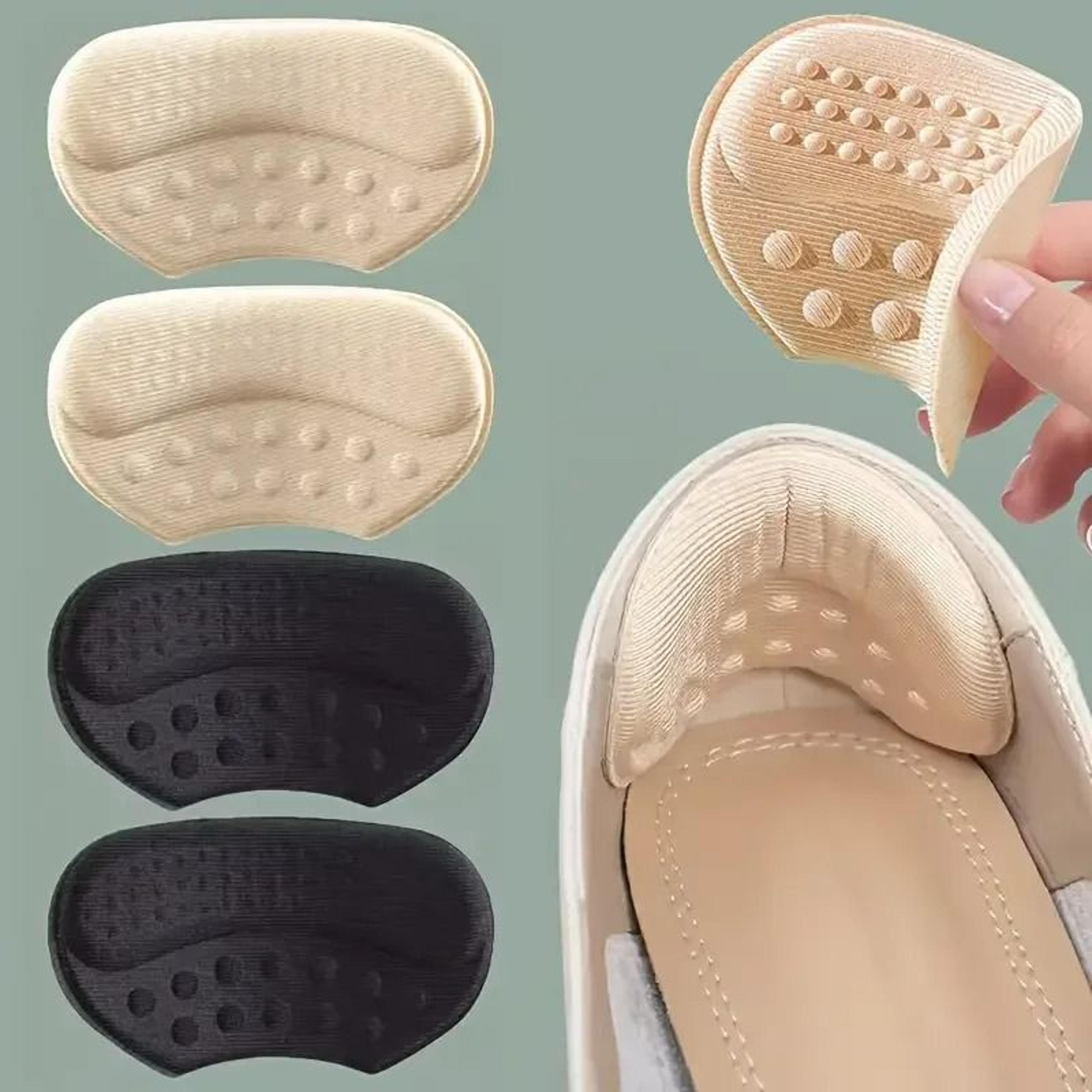 4PCS SelfAdhesive Heel Cushions  AntiSlip  Blister Prevention For Loose Shoes 0