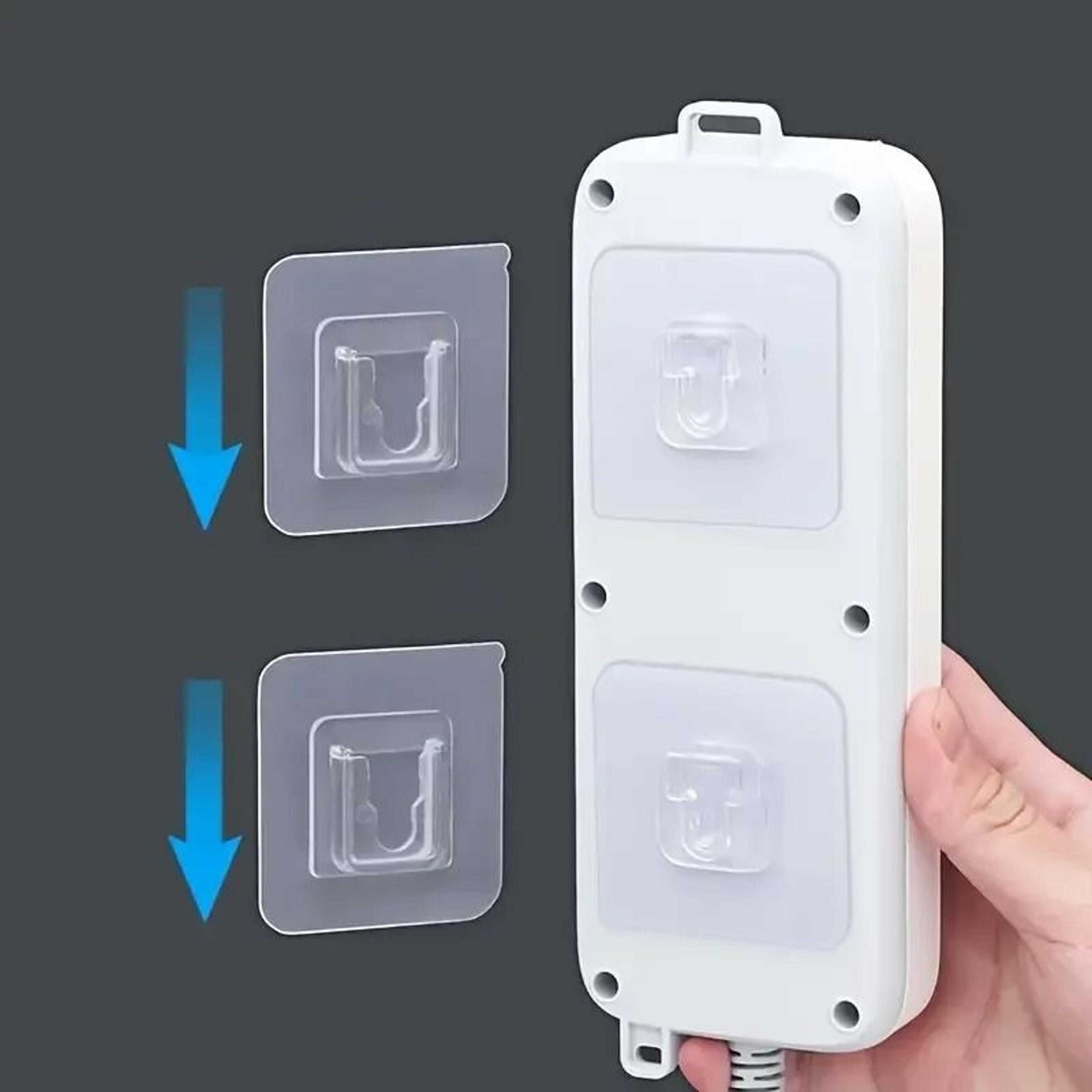 10 Pairs Strong Adhesive Hooks  NoDrill Interlocking Wall Mounts For Home Organization 1