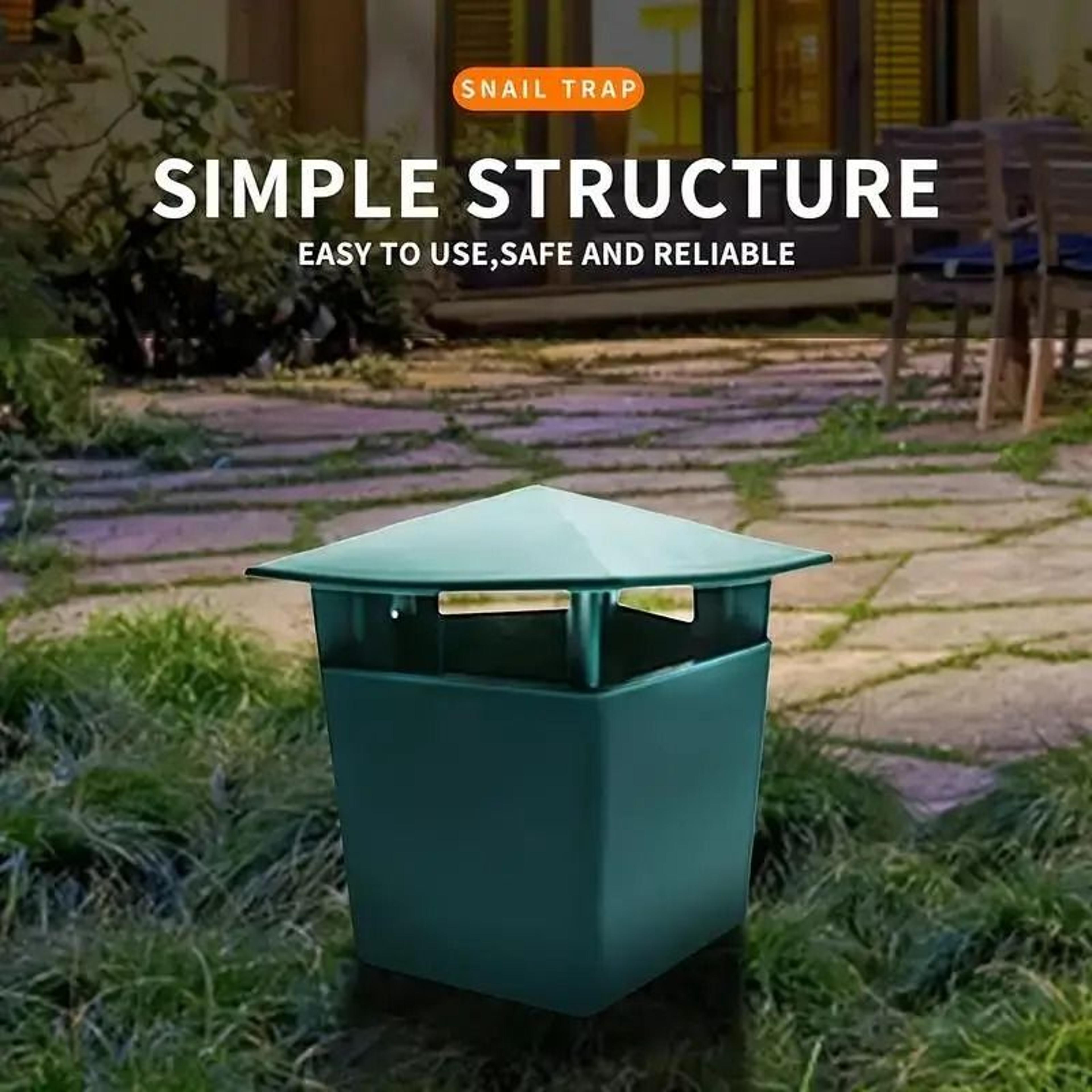 Durable Snail  Slug Trap  Safe Plastic Cage For Vegetables And Flowers 3