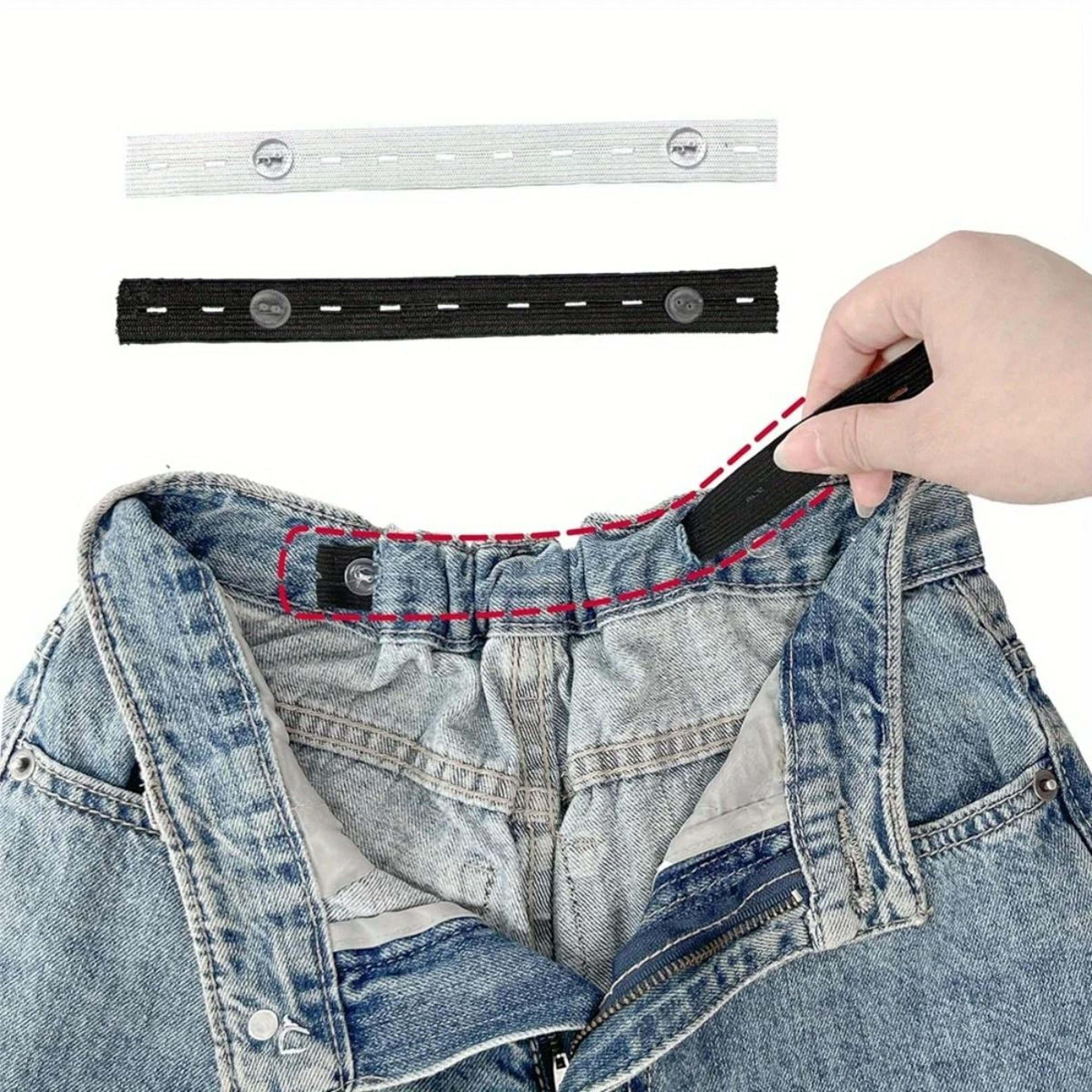 2 Pieces Invisible Belt Tightener Set  Seamless Trouser Buckle Adjuster  Sewing Tool 2