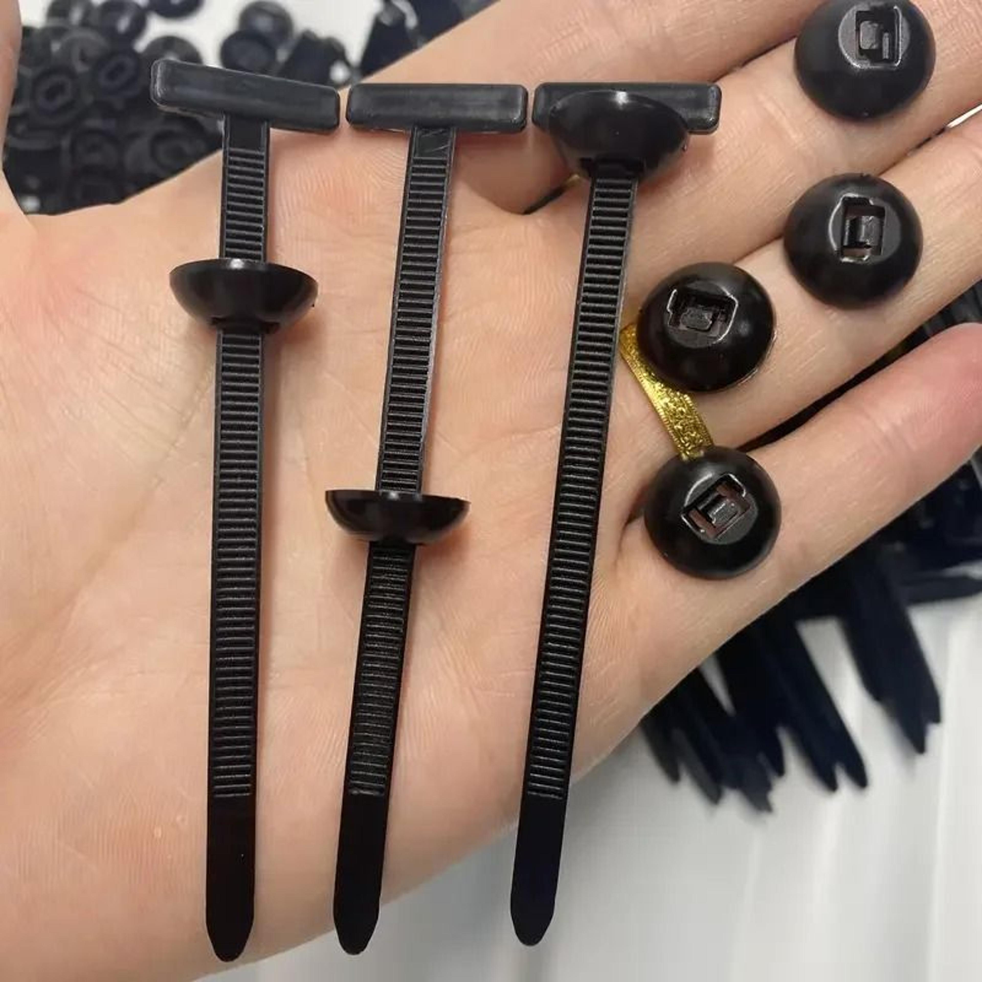 100pcs HeavyDuty SelfLocking Nylon Cable Ties  HighStrength Fasteners For Home Office  Industrial U