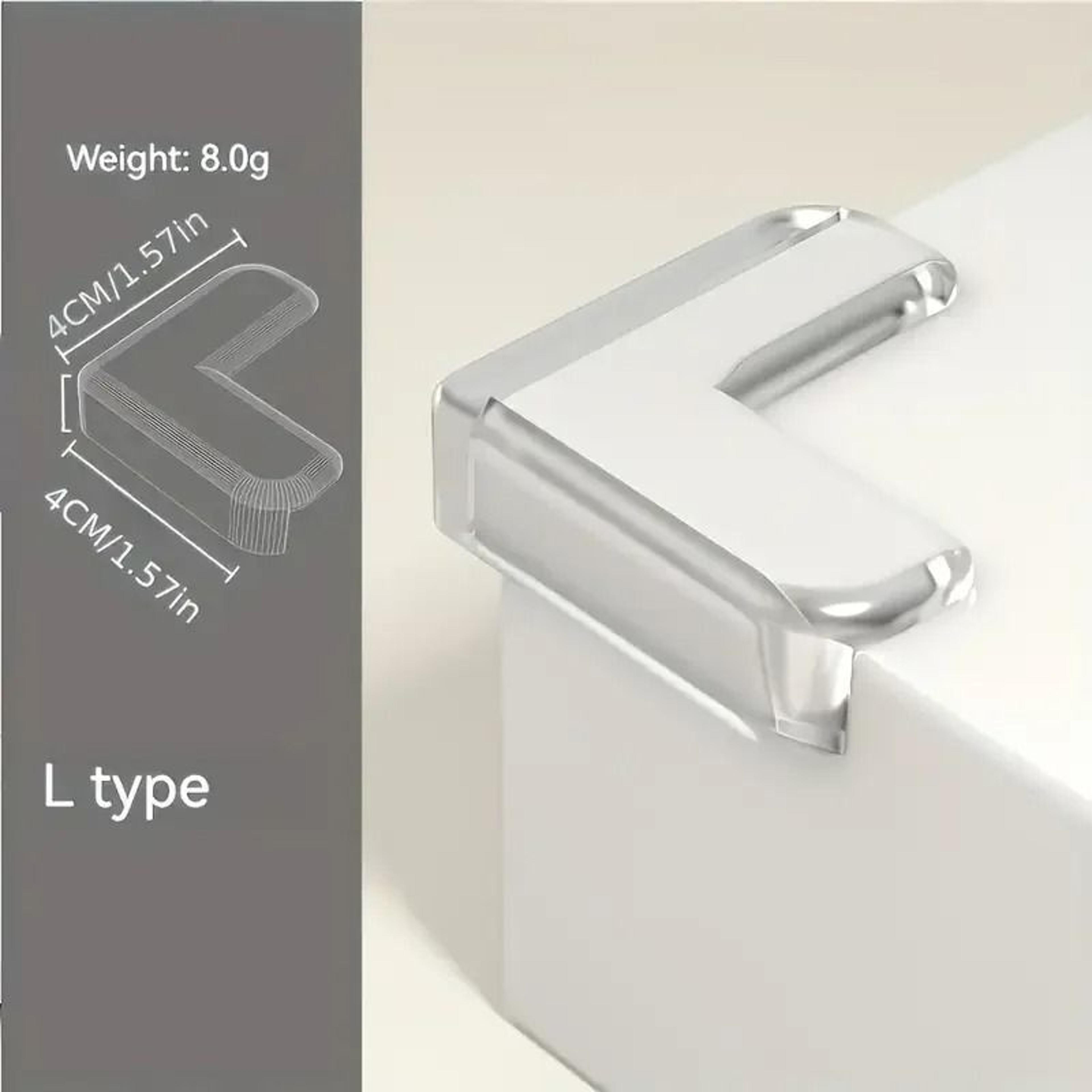 10pcs Transparent Silicone Corner Protector Set  Safe Edge Guards For Furniture  Home Safety 1