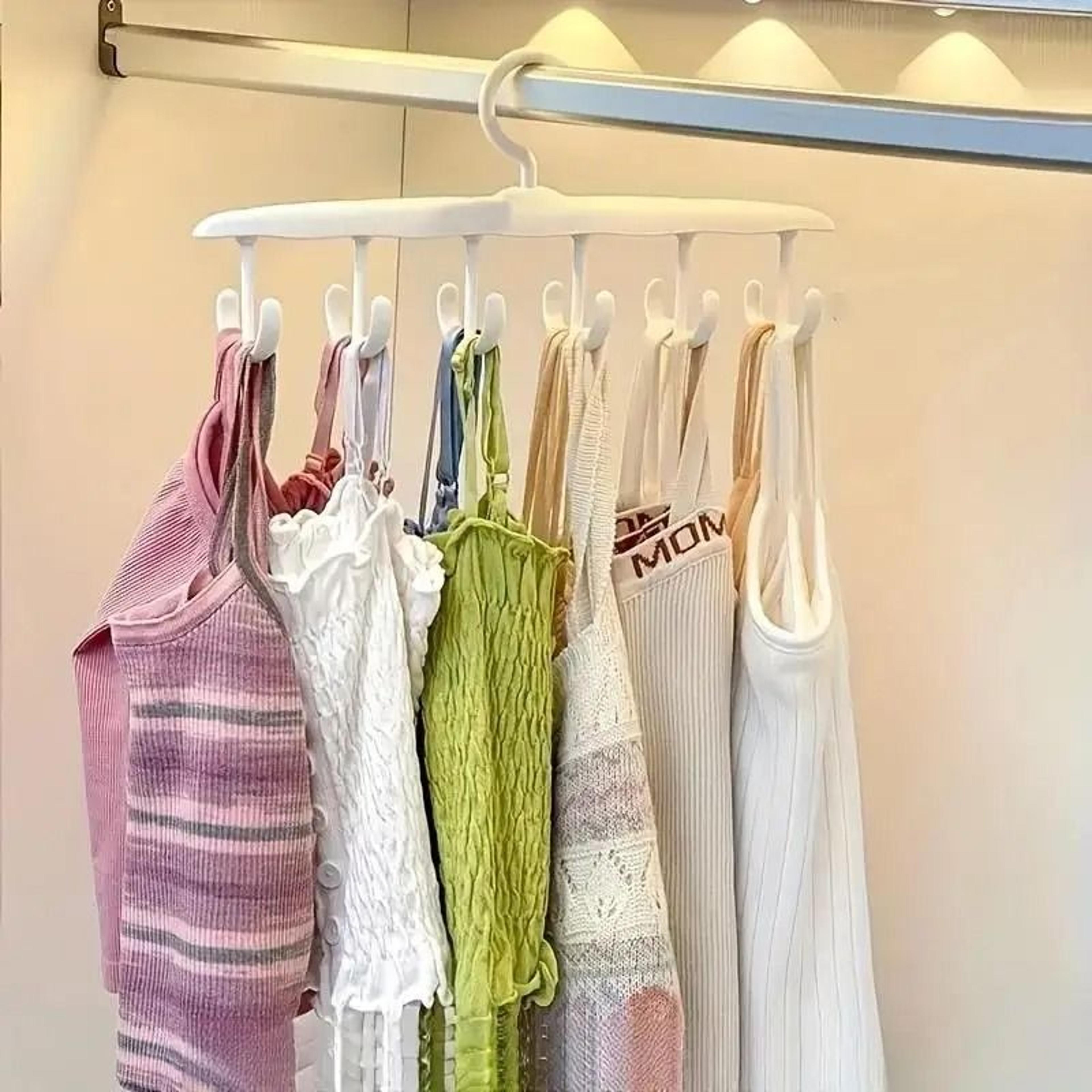12Hook Rotating Hanger  SpaceSaving Closet Organizer For Accessories  Underwea 6