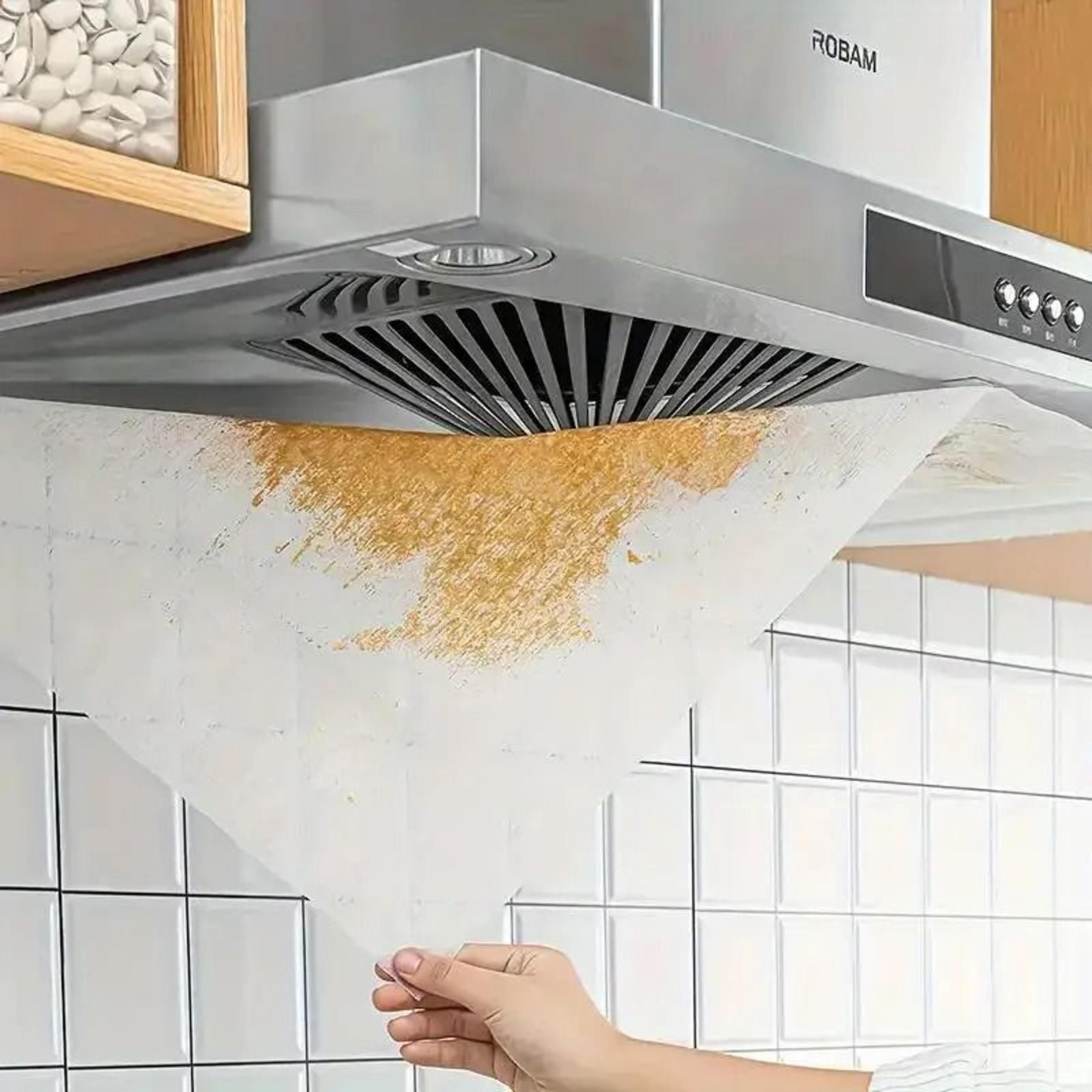 12Pack HeavyDuty Range Hood Filters  OilAbsorbing Mesh Covers For Kitchen Ventilation 5