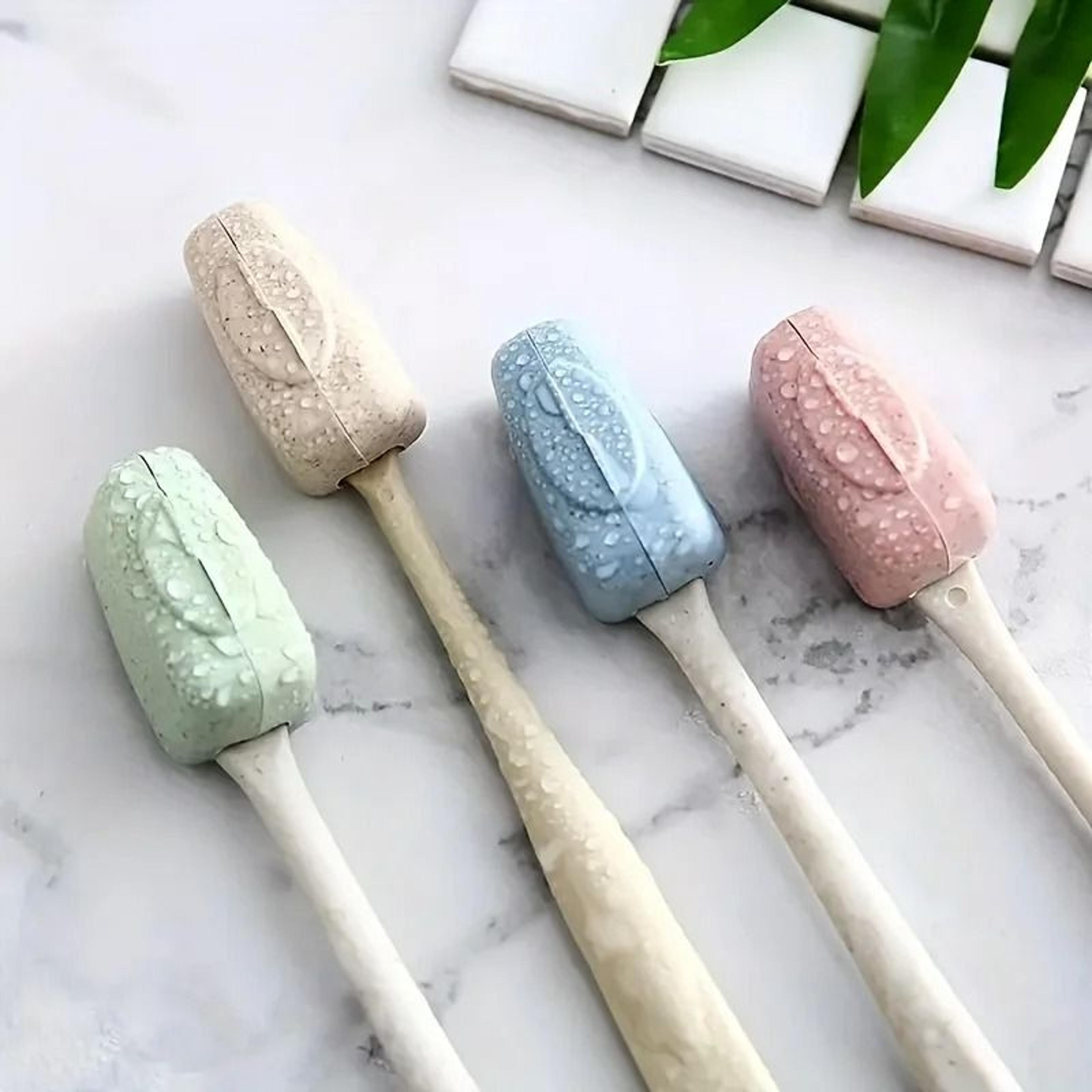 4pcs Portable Toothbrush Head Covers  TravelFriendly Protective Cases 0