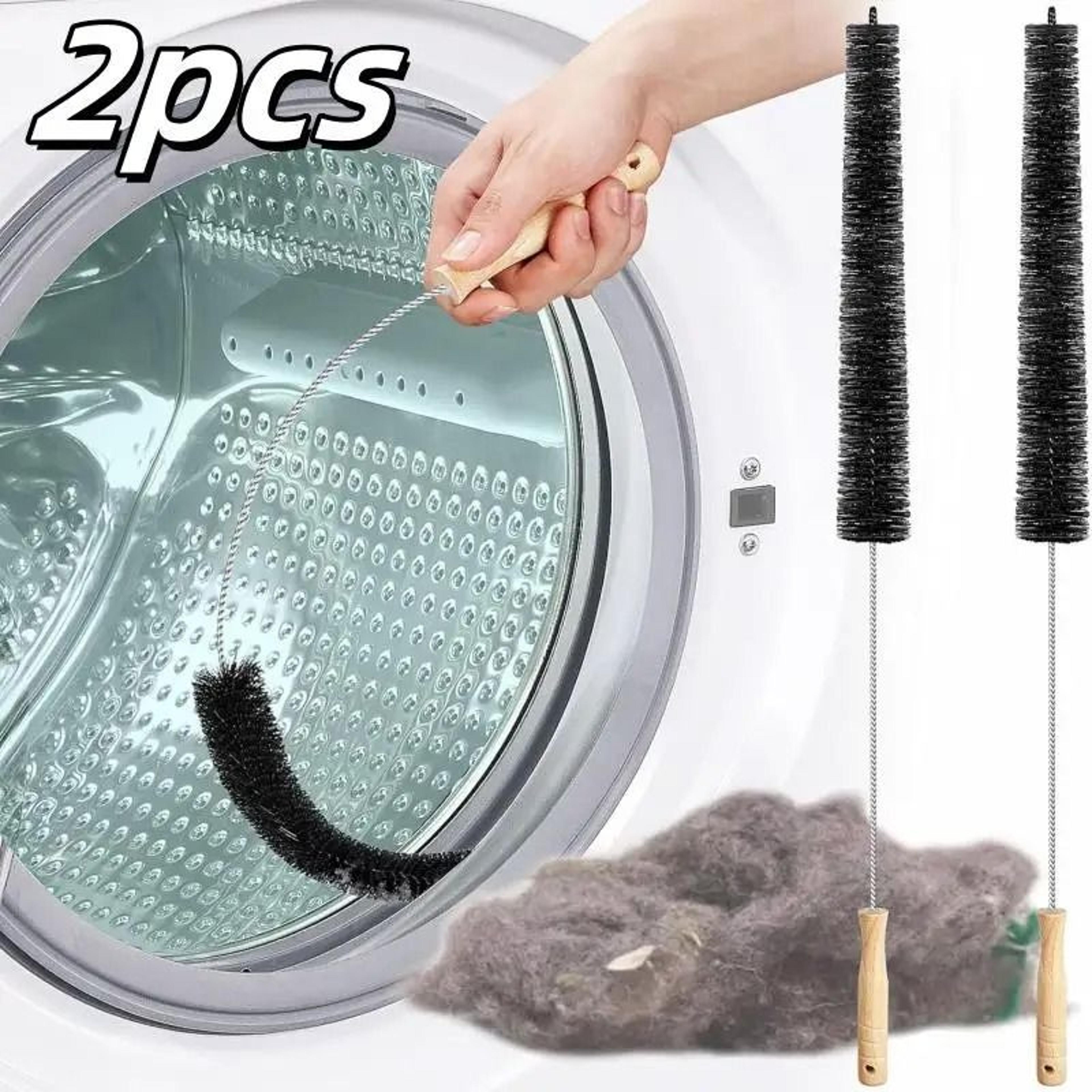 2Pack 3in1 Dryer Vent Cleaner Kit  HeavyDuty Lint  Crevice Brush Set 6