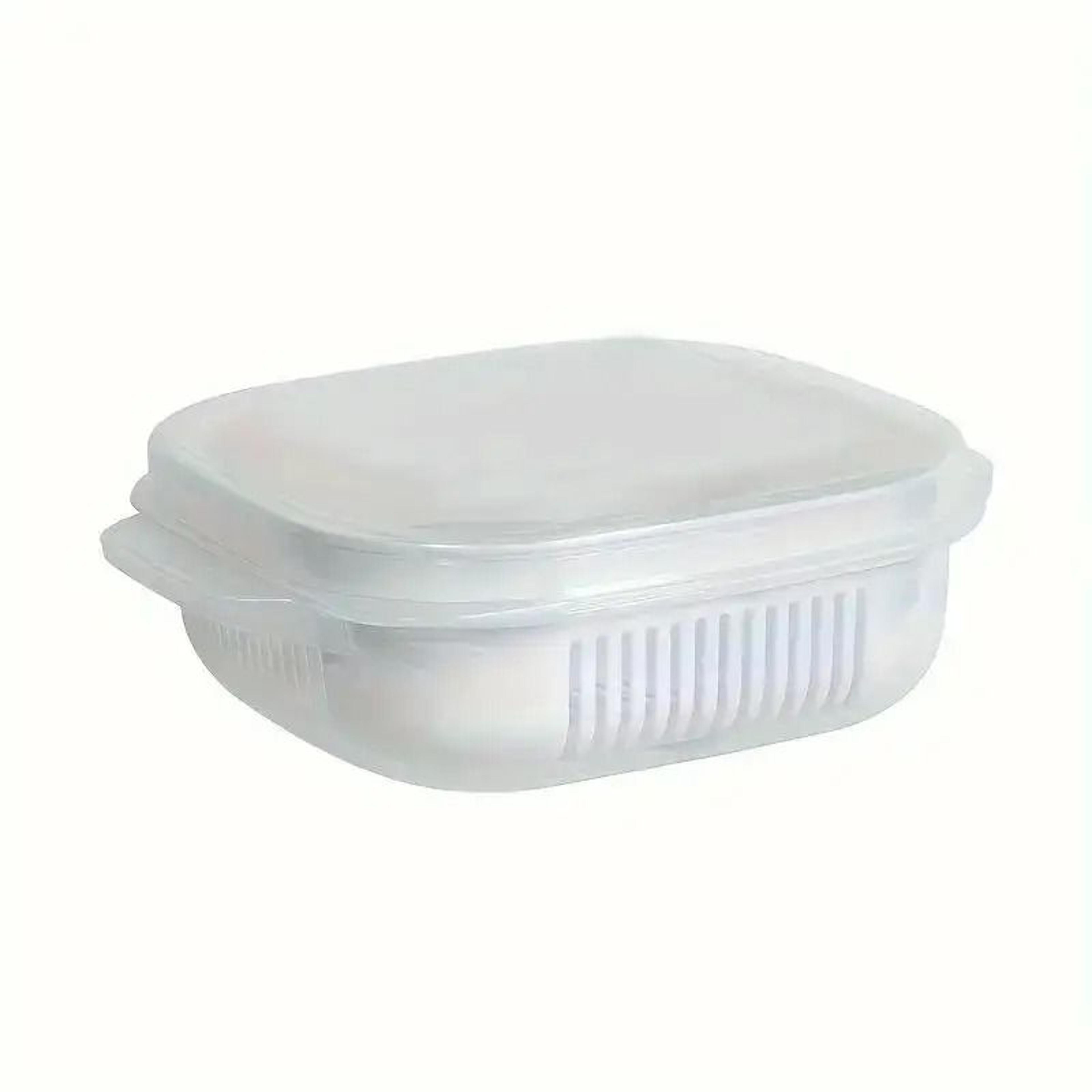 MultiPurpose Rice  Steaming Box  Microwaveable FreezertoTable Storage 6