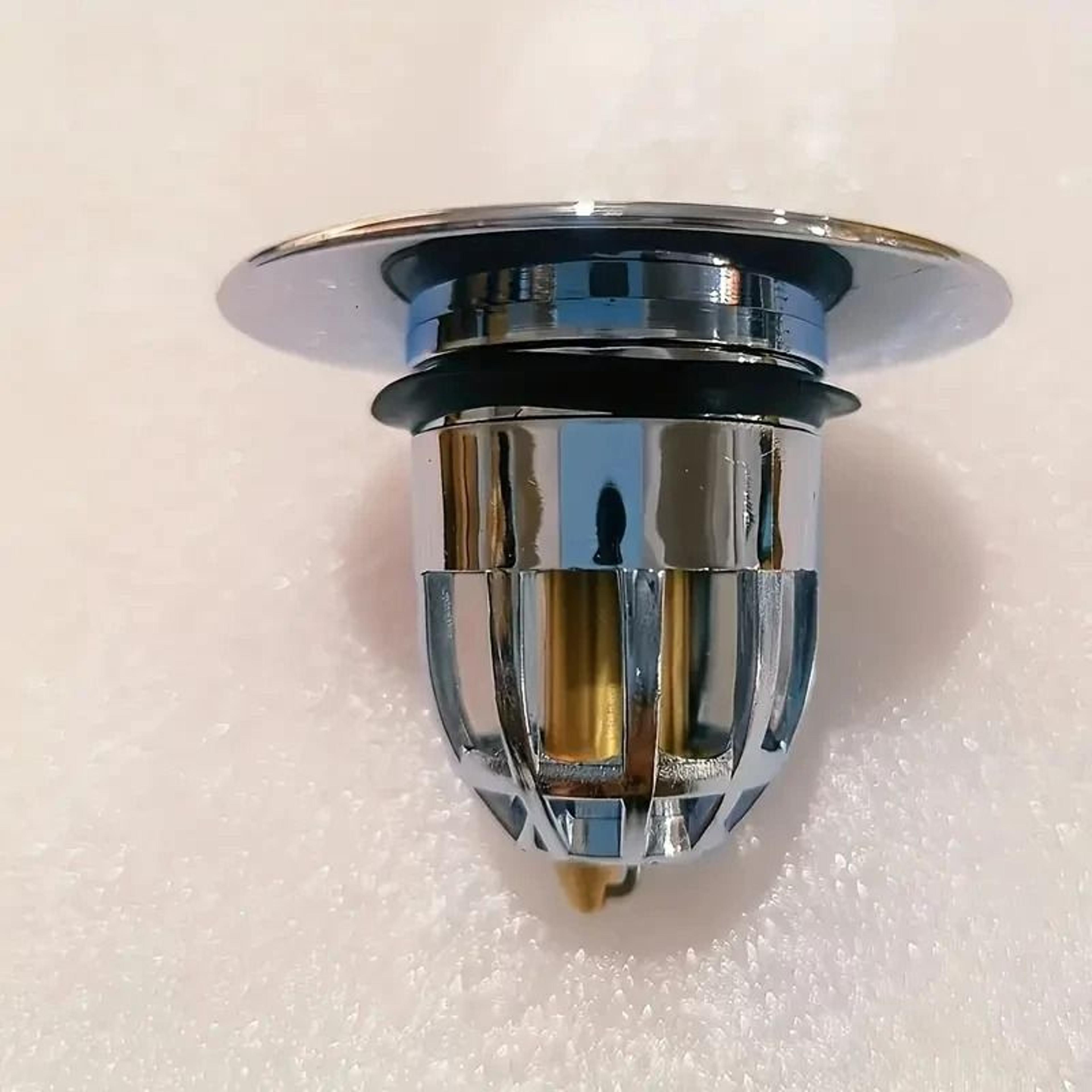 Durable Brass Core Push Sink Drain  Universal AntiClog  Pest Protection 5
