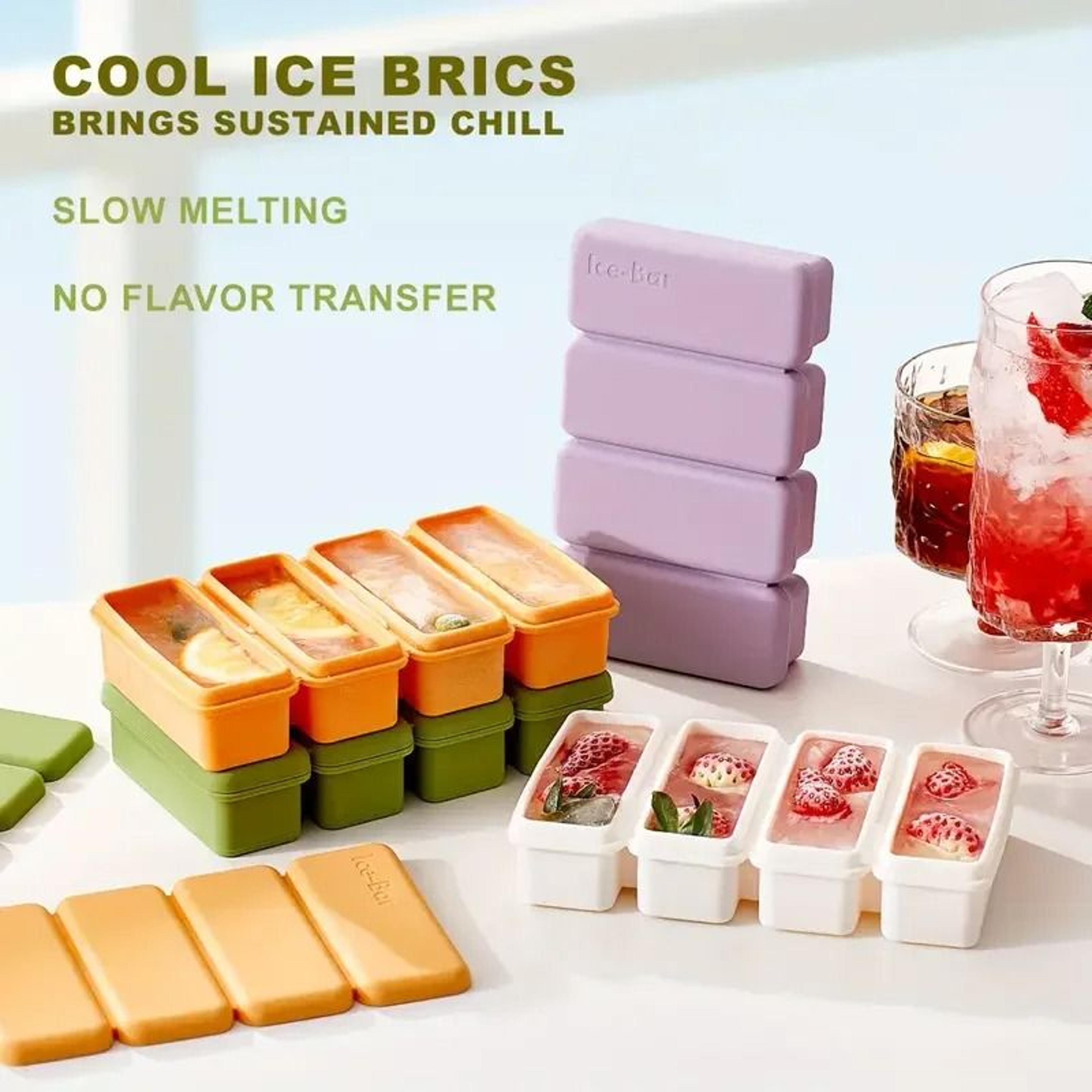 Silicone Ice Cube Tray  BPAFree  EasyRelease Design 1