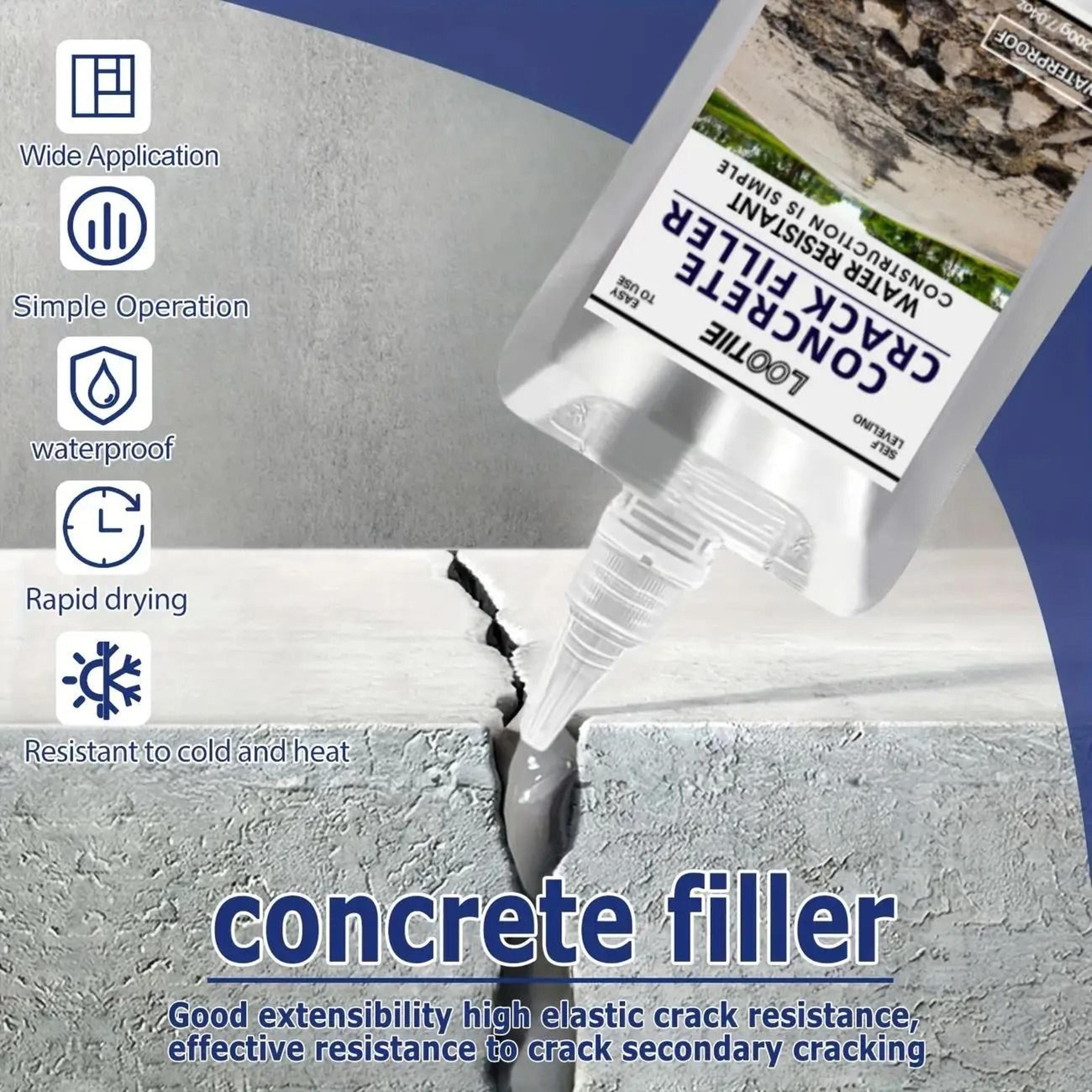 SelfLeveling Concrete Repair Adhesive  QuickDrying Joint Sealant  Leakproof Shield 0