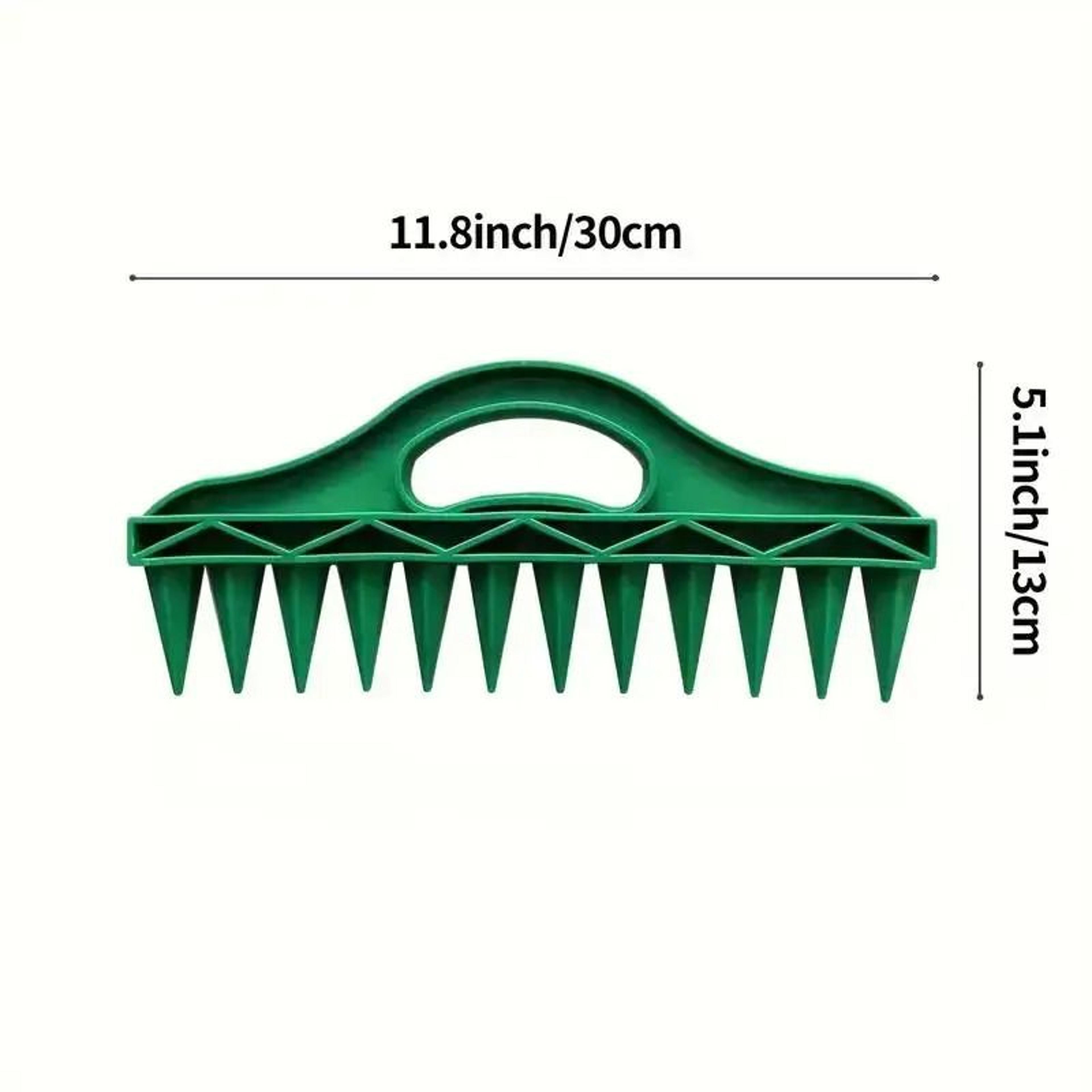 12Hole Quick Seed Planter  HighEfficiency Garden Dibber With Ergonomic Handle 6