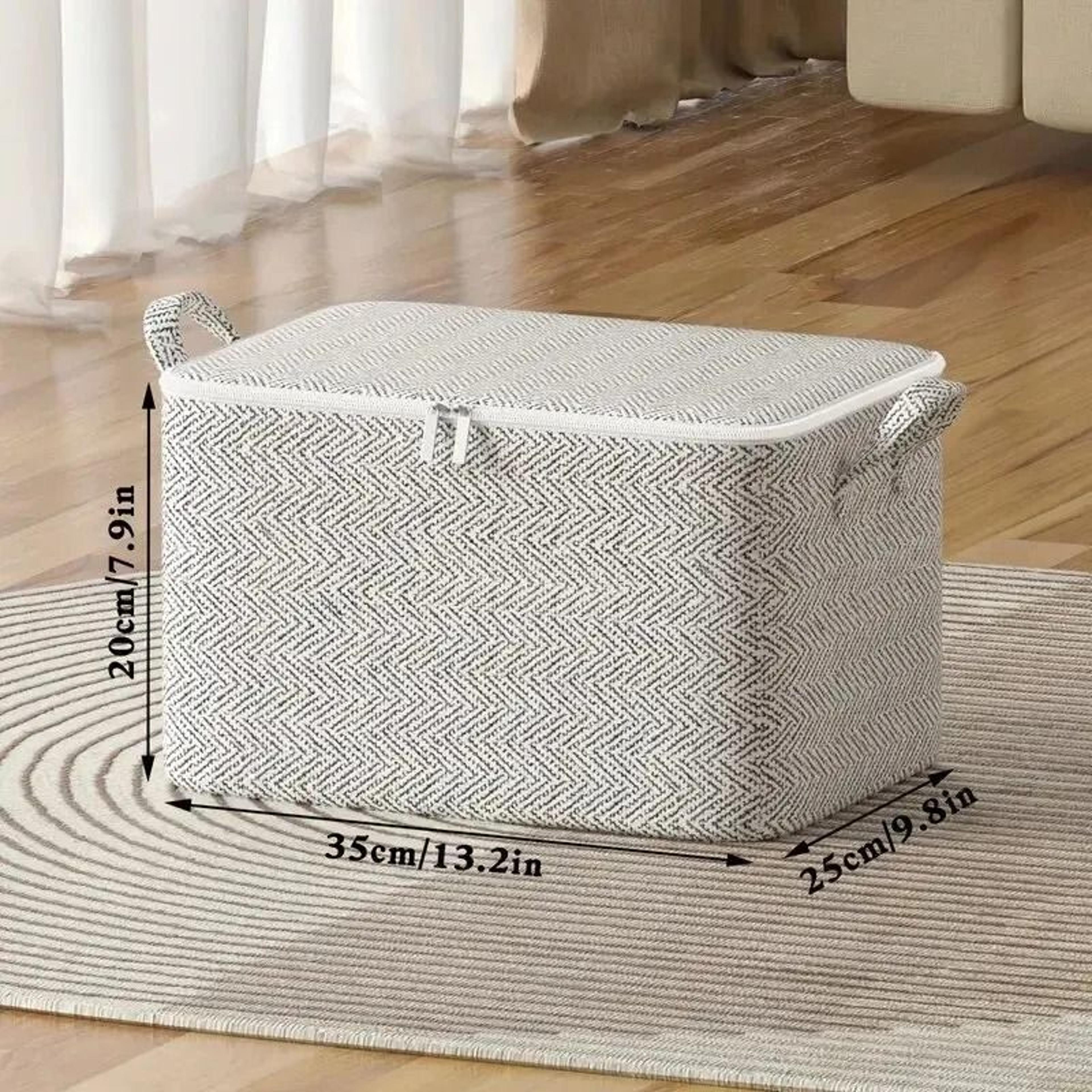 Household Large Capacity NonWoven Storage Bag  HeavyDuty Wardrobe Organizer 10