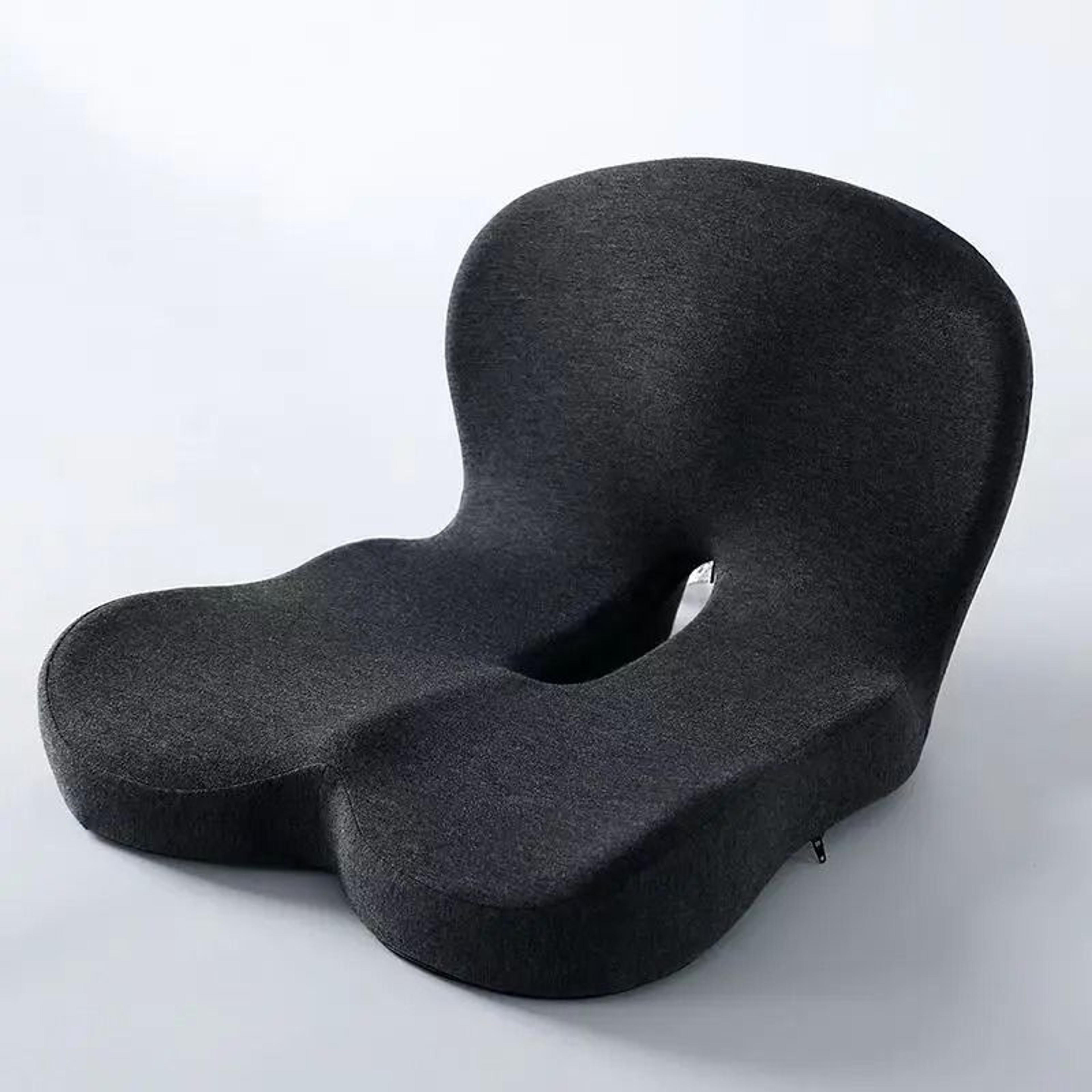 Ergonomic Seat Cushion With Integrated Backrest  Soft Support For Hip  Waist Comfort 7