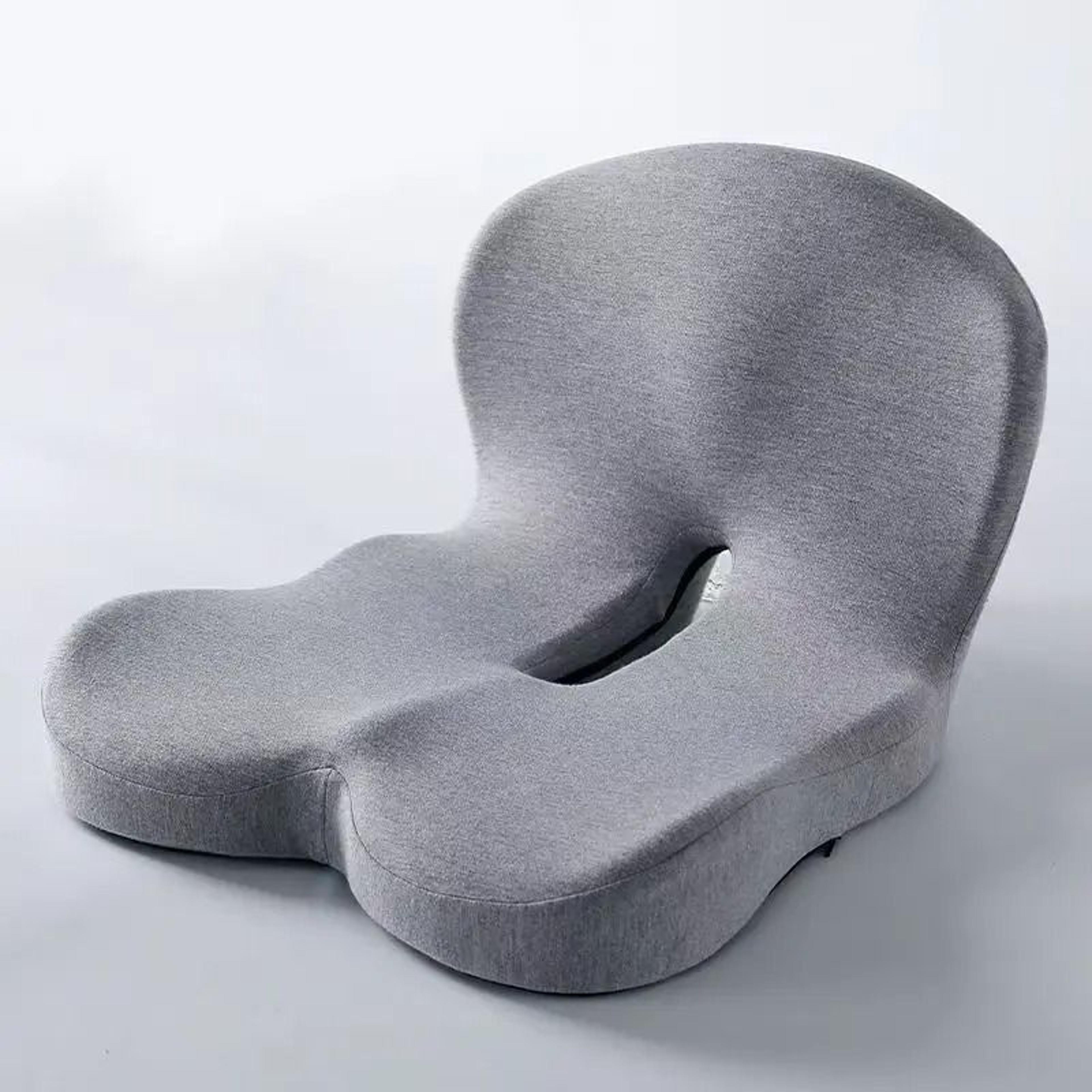 Ergonomic Seat Cushion With Integrated Backrest  Soft Support For Hip  Waist Comfort 16