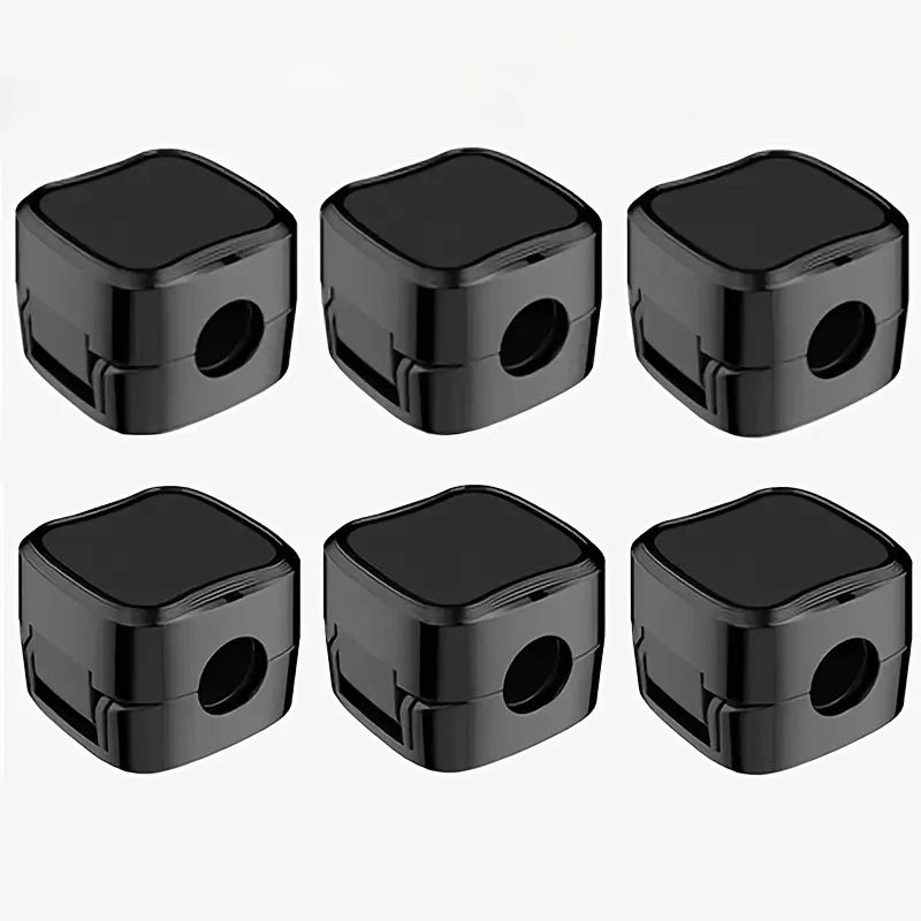 6Piece Magnetic Cable Clip Organizer  SelfAdhesive Desktop Cord Management 5