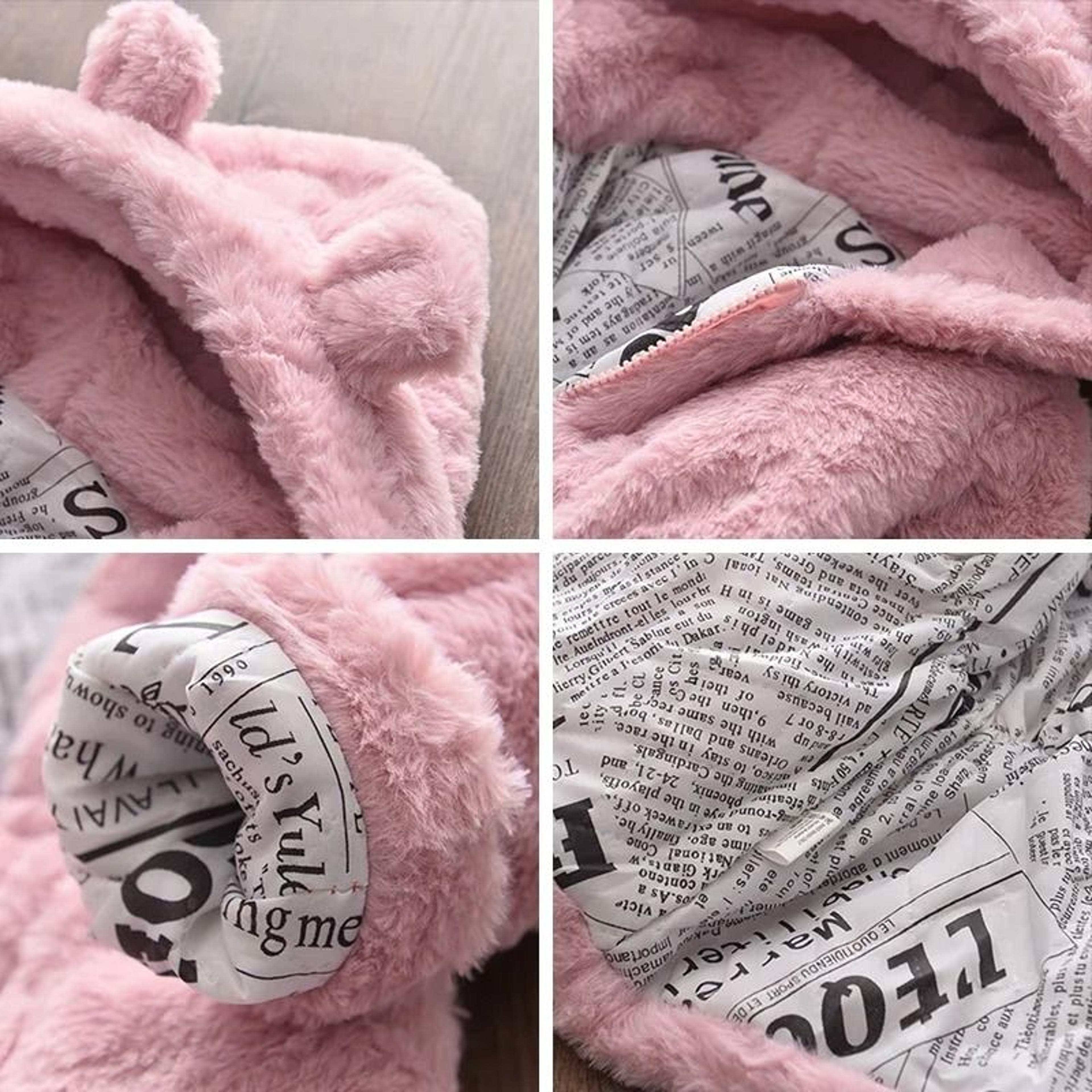 Cozy Petal Faux Fur Hooded Jacket  Plush Winter Parka For Toddlers  Girls 5