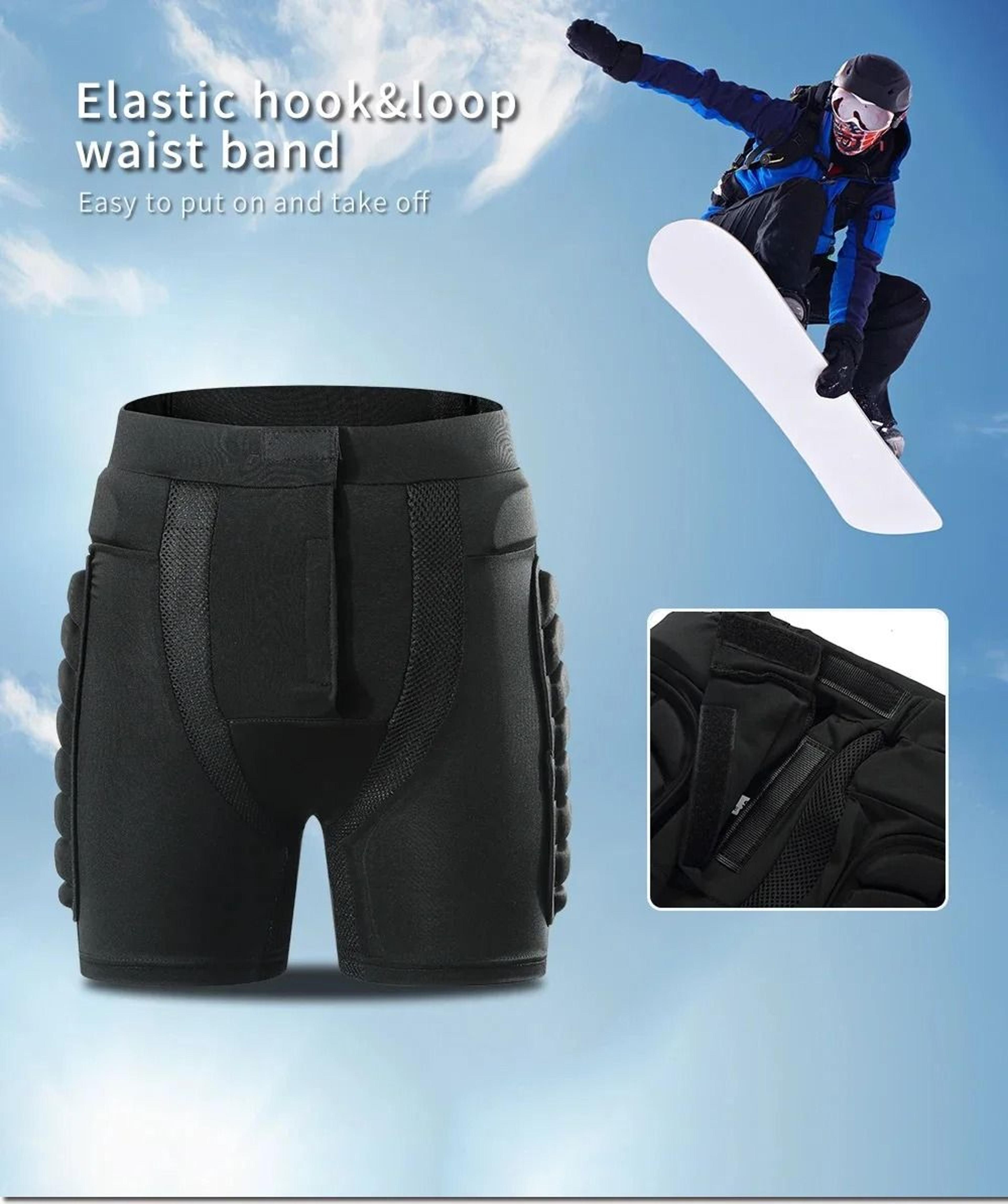 Padded Protective Sports Shorts  Hip  Tailbone Armor For Cycling Skiing And Skating 4