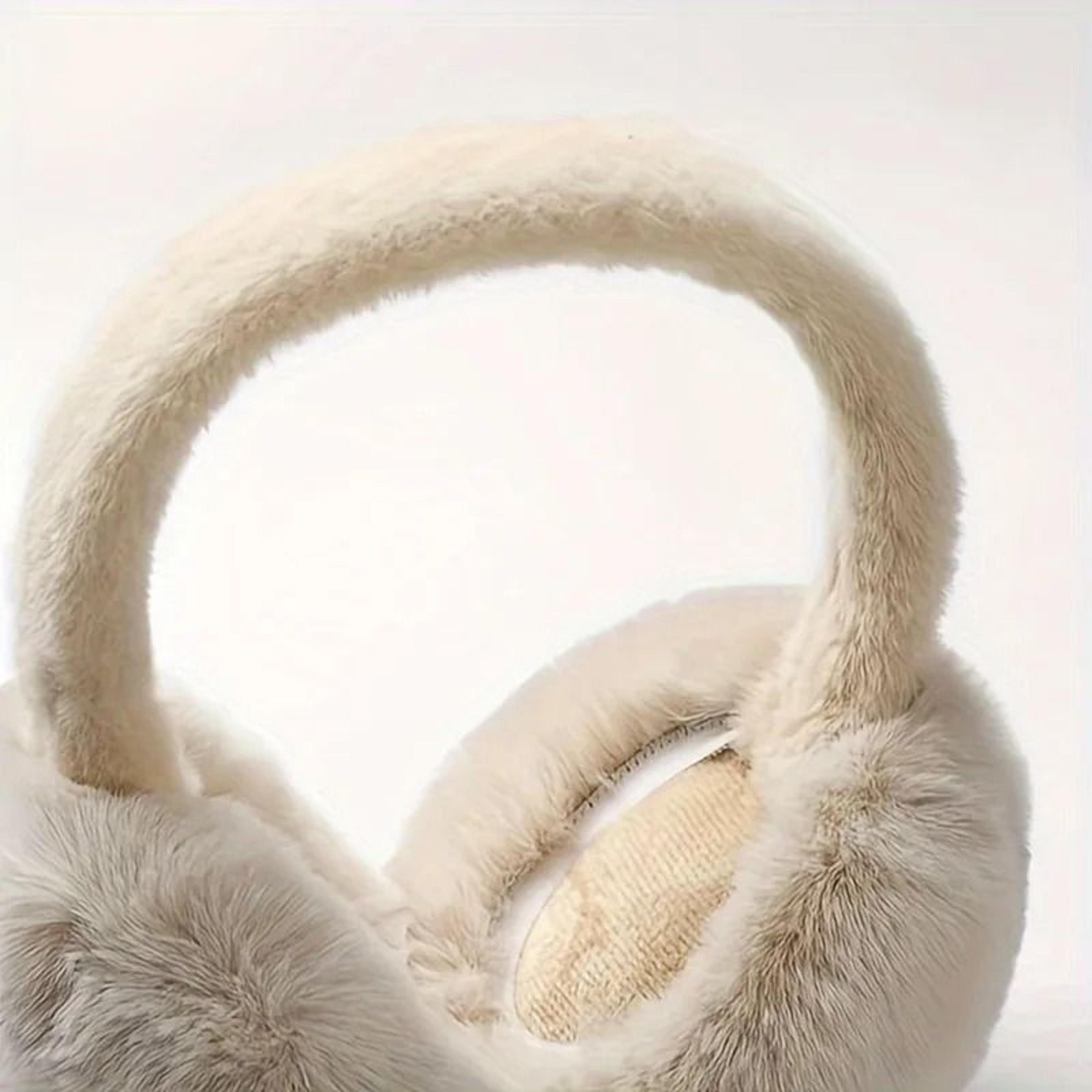 Plush Winter Earmuffs  Soft Fleece Ear Warmers For Men And Women 4