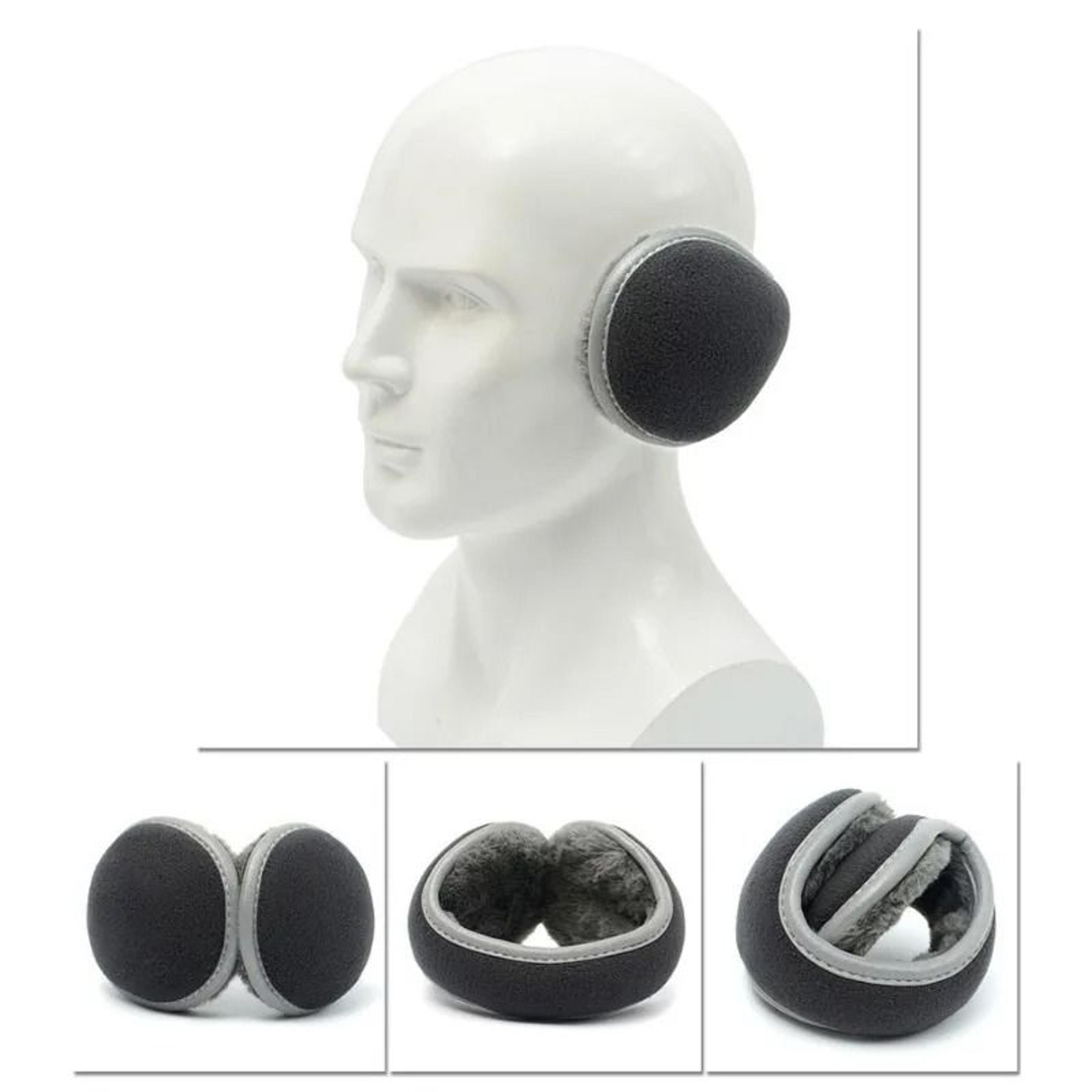 Reflective Foldable Winter Earmuffs  Warm Fleece Ear Covers For Men And Women 5