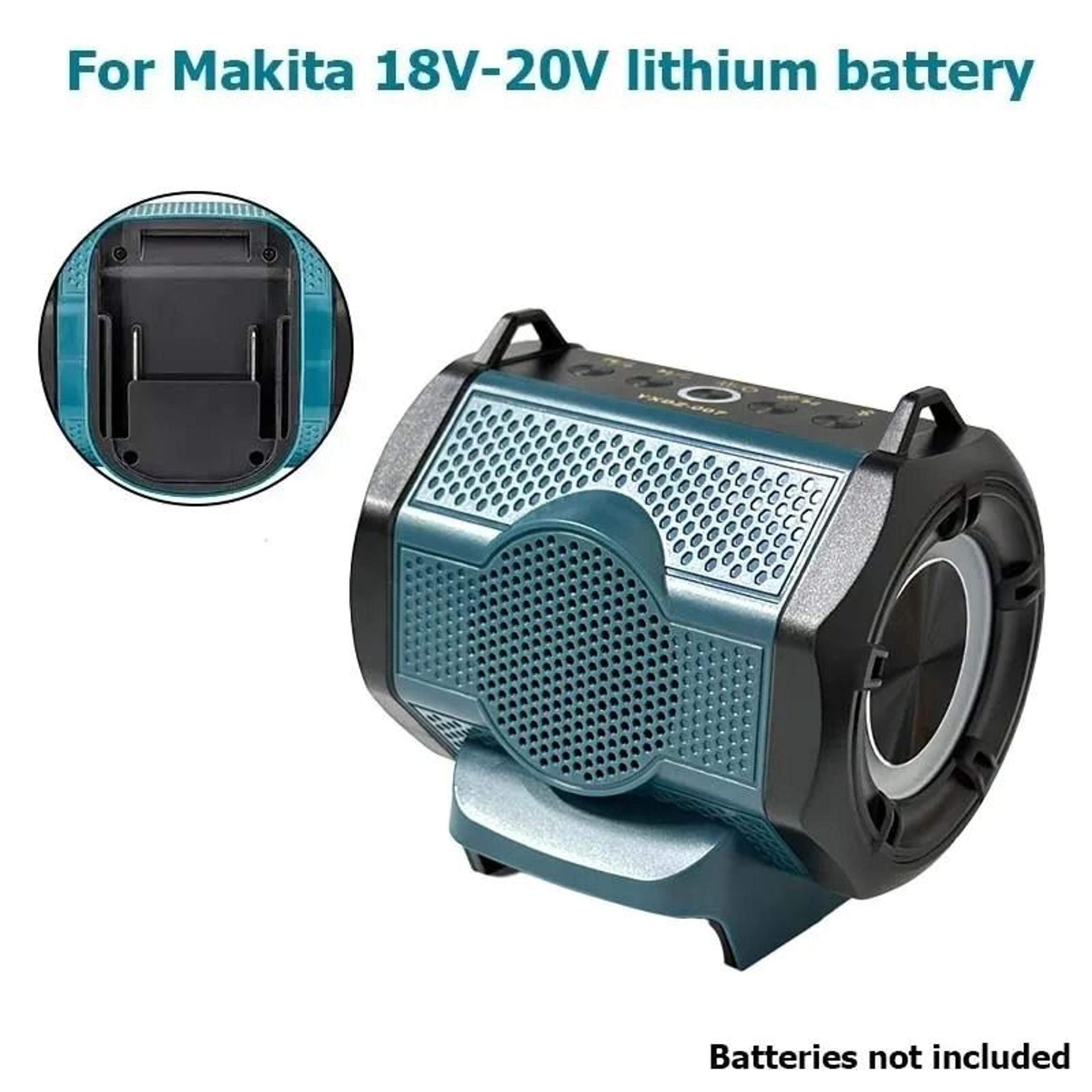 MultiBrand 18V20V Jobsite Bluetooth Speaker  HighPower Amplifier With USBC Charging 7