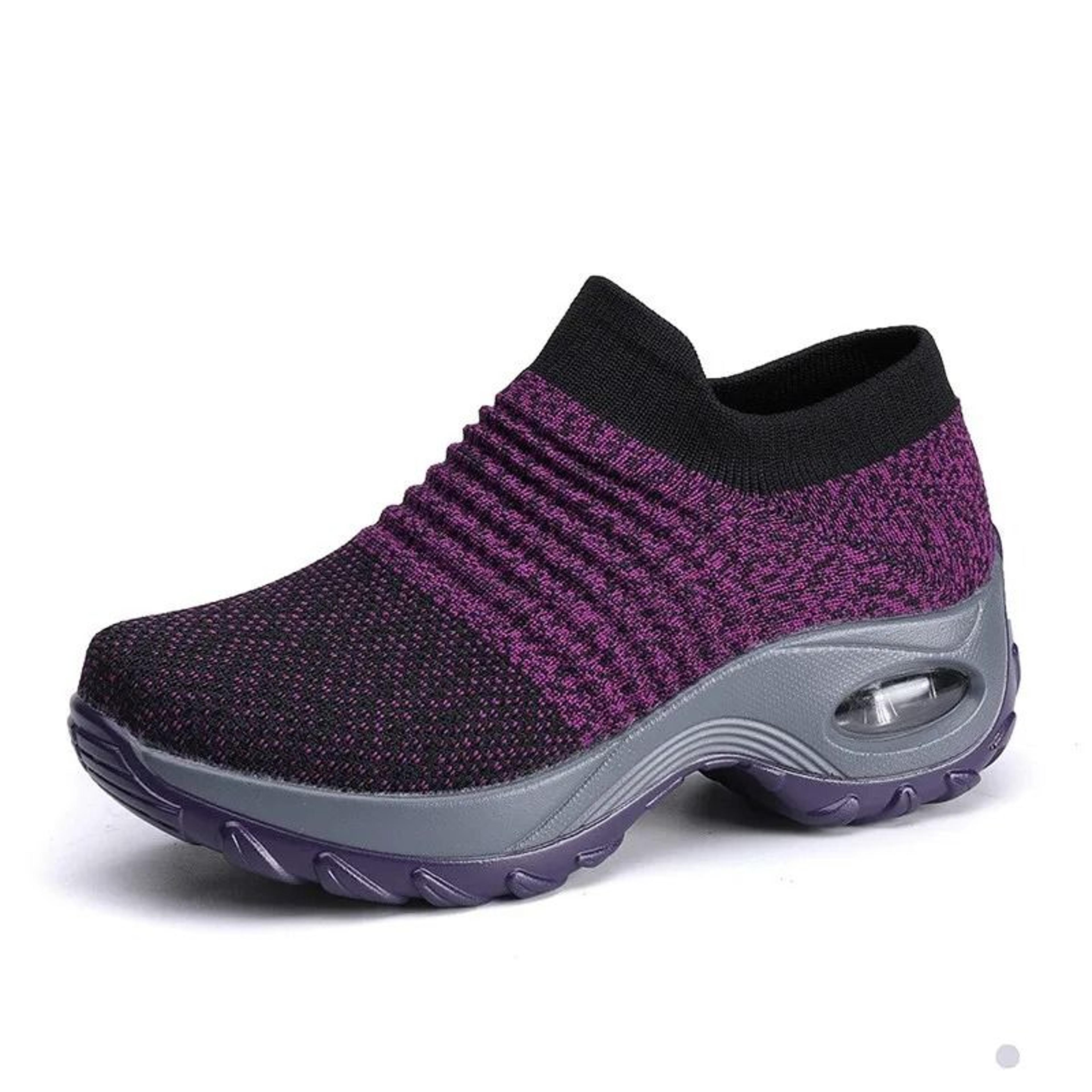 Womens Fashion Platform Sneakers  Casual SlipOn Trainers For Everyday Comfort 6
