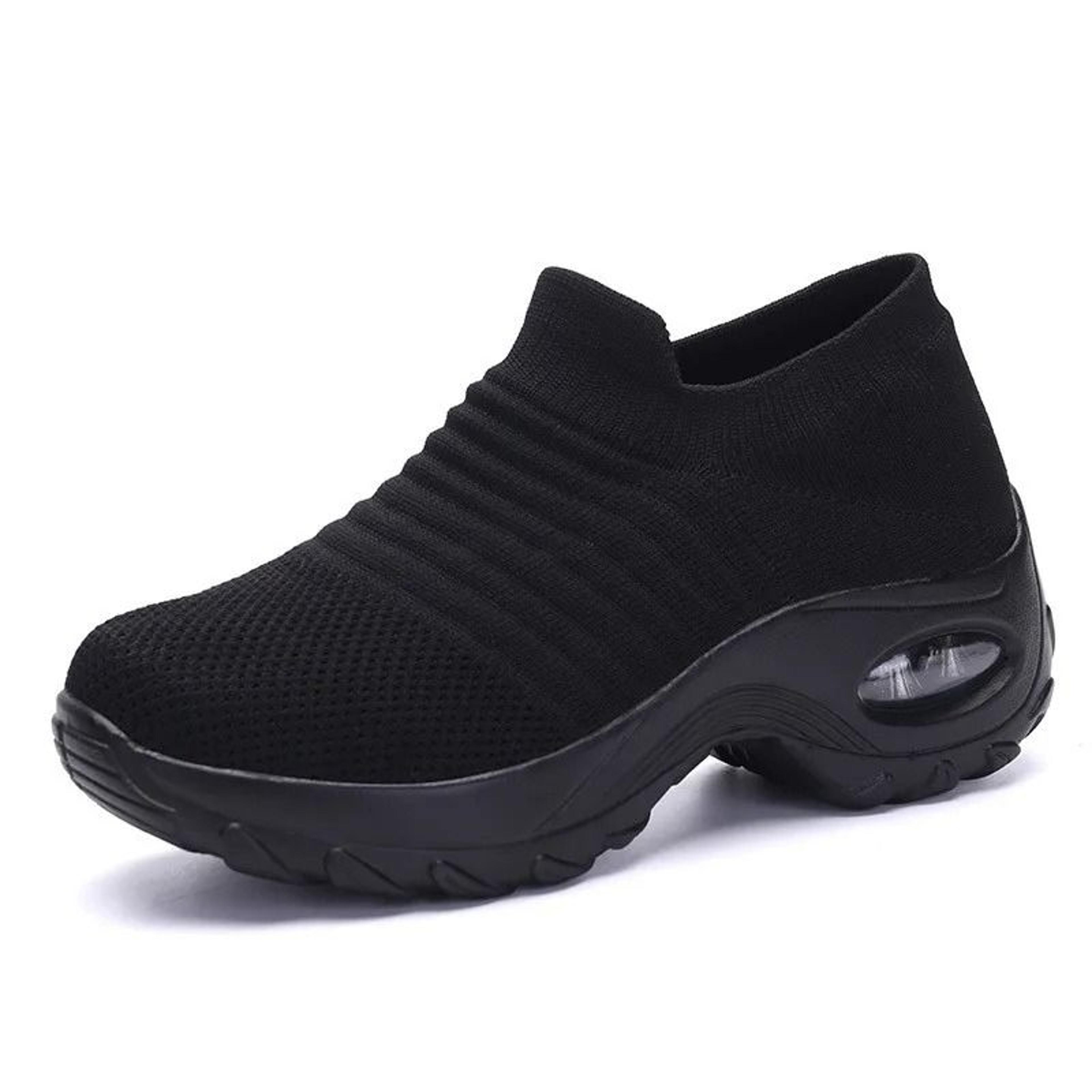 Womens Fashion Platform Sneakers  Casual SlipOn Trainers For Everyday Comfort 7