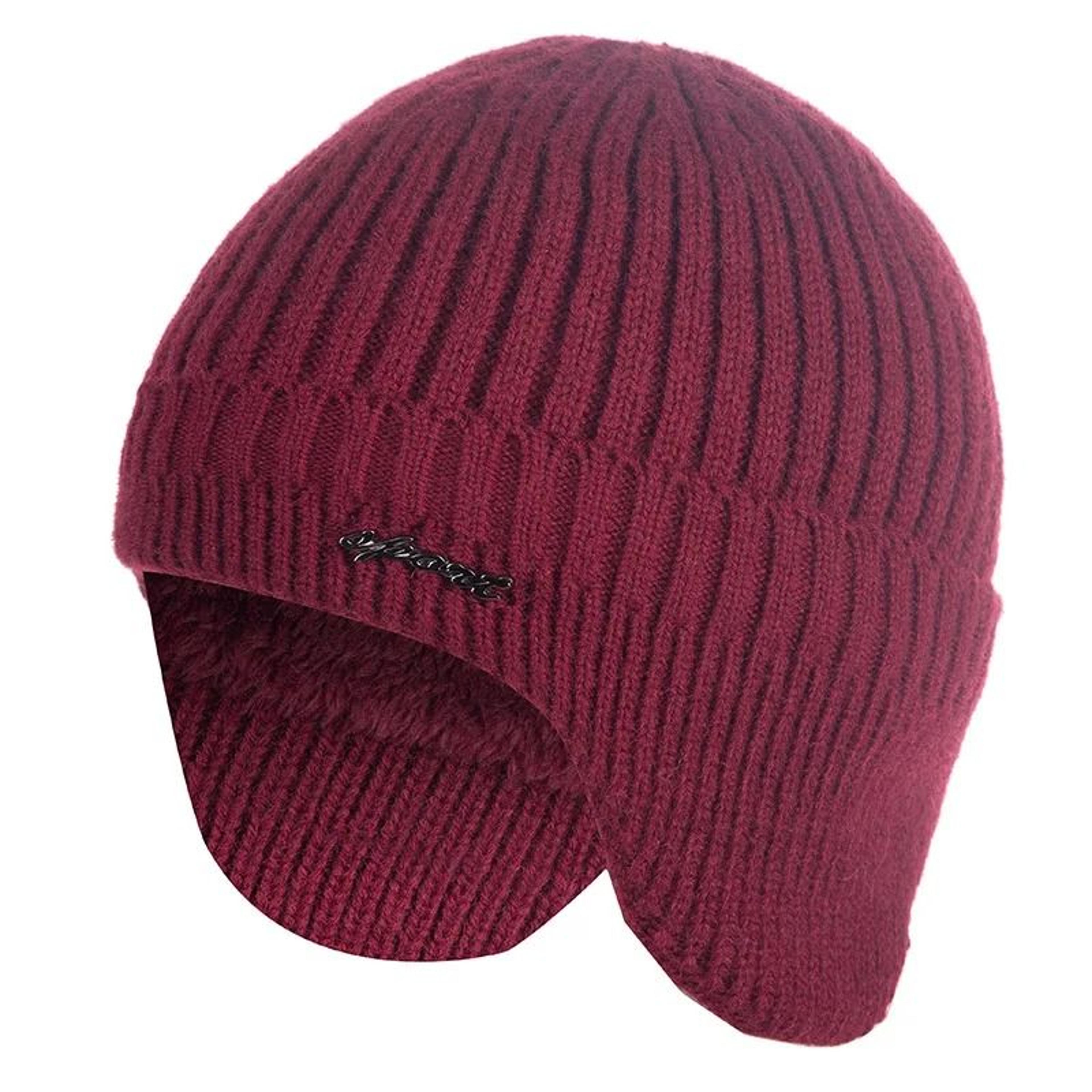 Thermal Knit Earflap Beanie  Stylish Winter Hat With Integrated Ear Protection 10