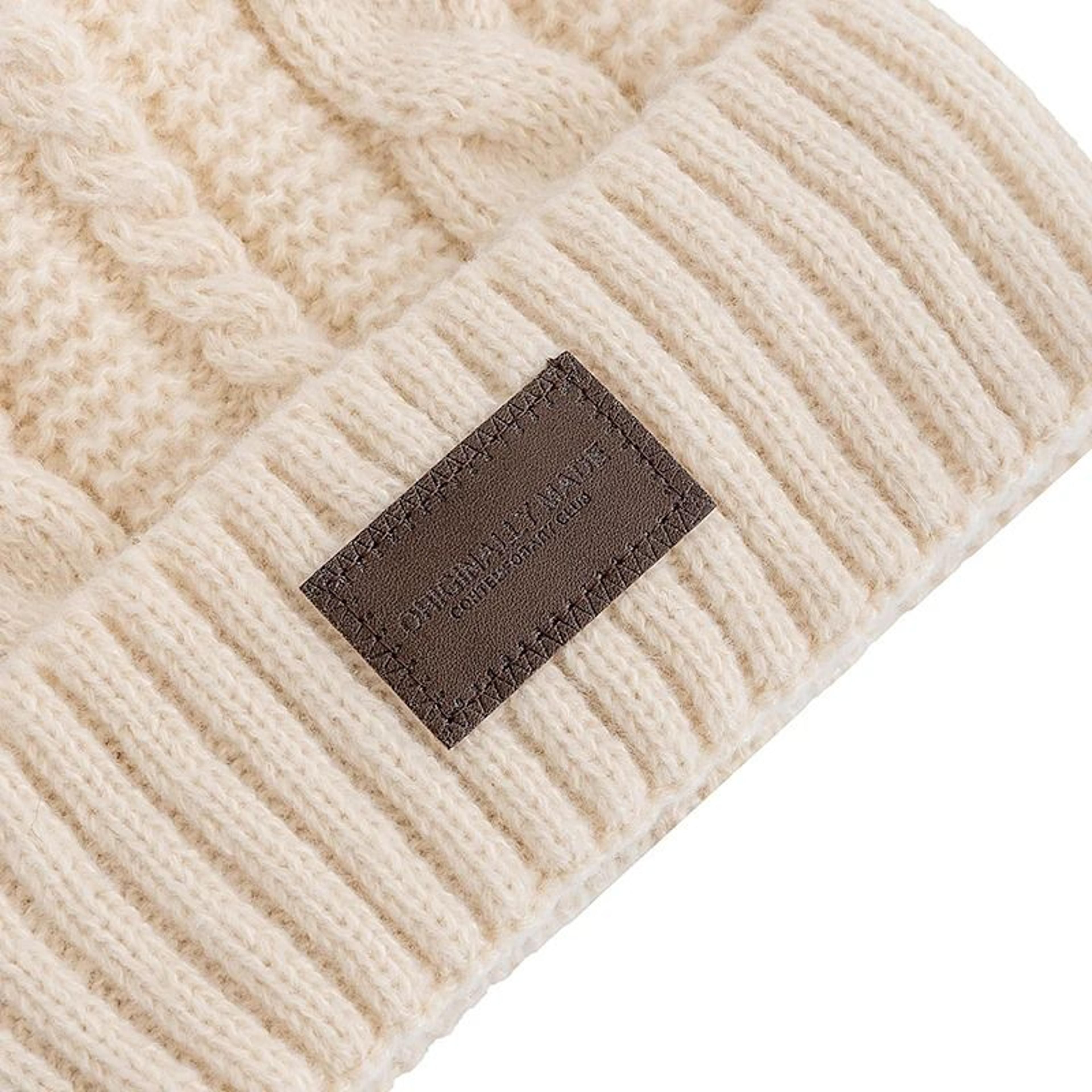 Couple Beanie  UltraWarm Chic Knit Cap For Outdoor Winter Wear 4