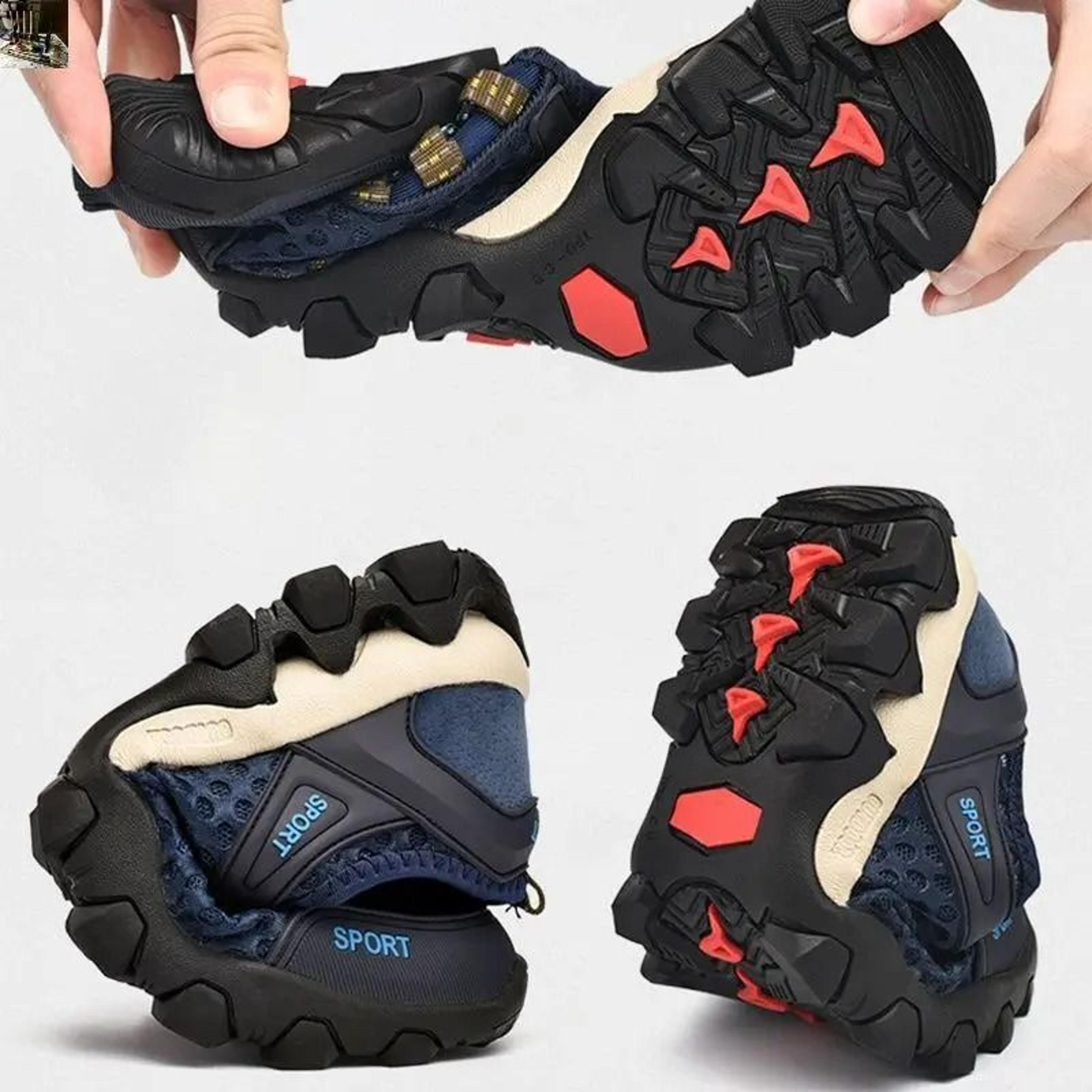 Summer Mens Mesh Sports Shoes  Breathable Lightweight Outdoor Running  Travel Sneakers 3