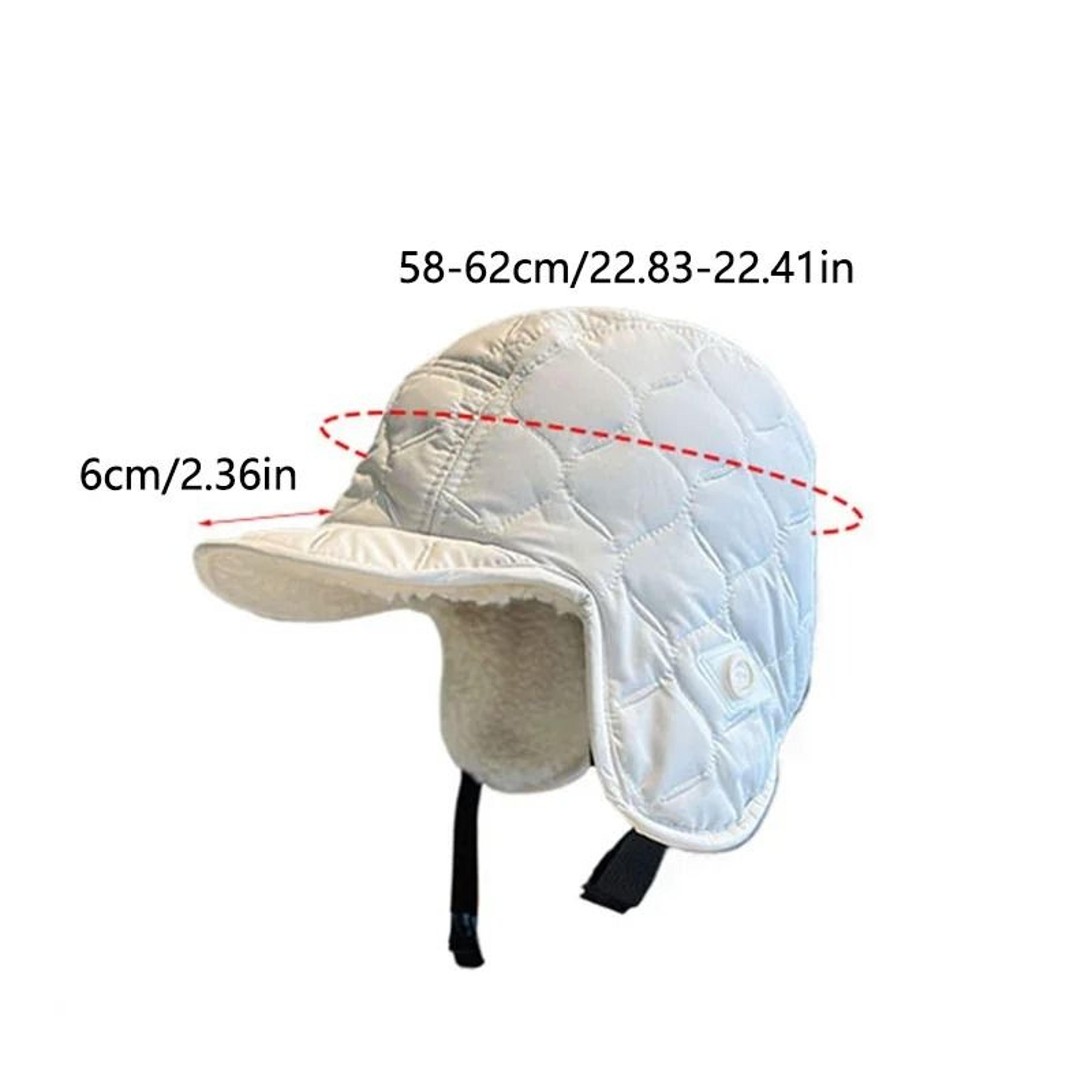 Winter Trapper Aviator Hat  Waterproof Reversible Down Bomber Cap With Ear Protectors 1