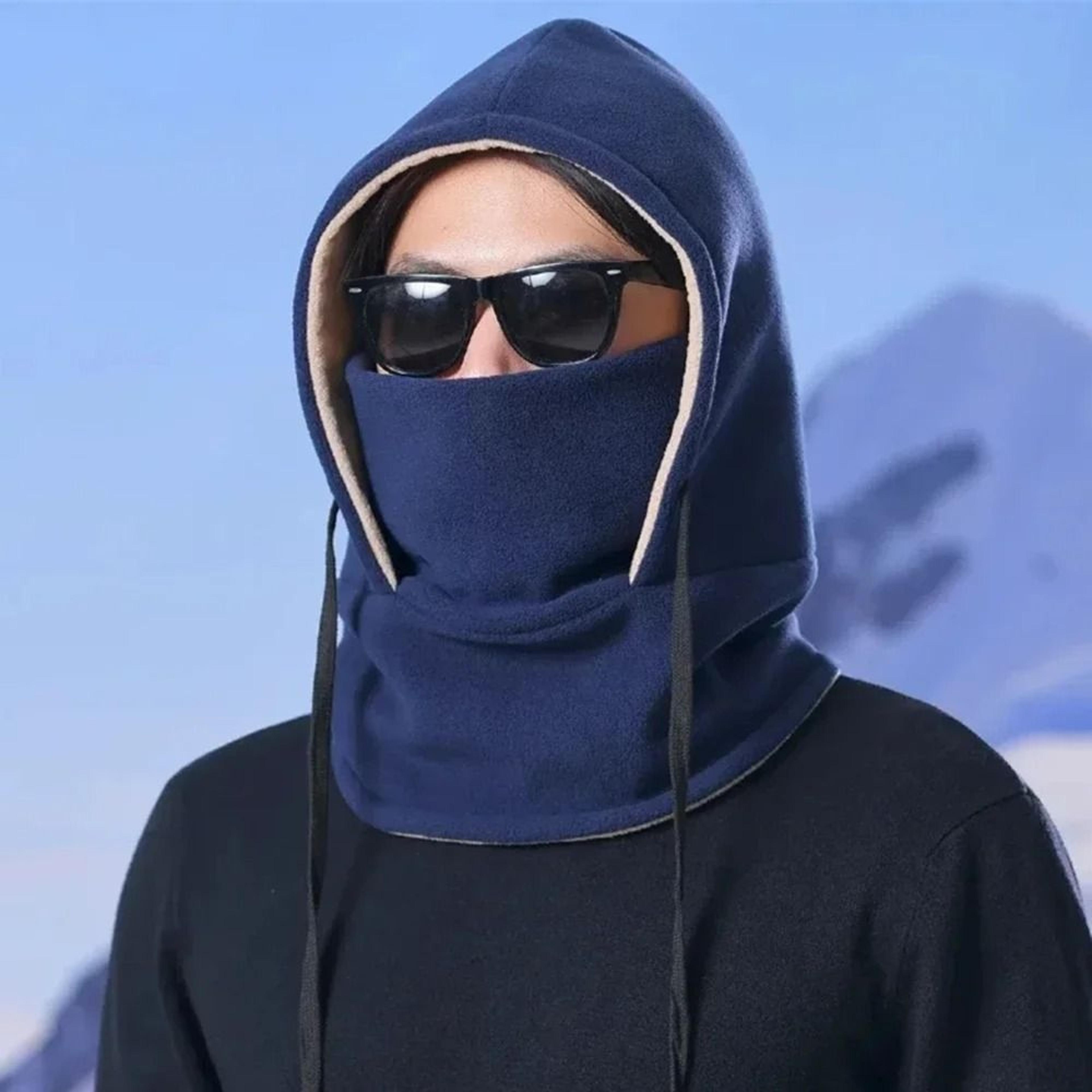 Unisex Winter Balaclava Hat  Windproof Thermal Cap With Integrated Face Mask 7