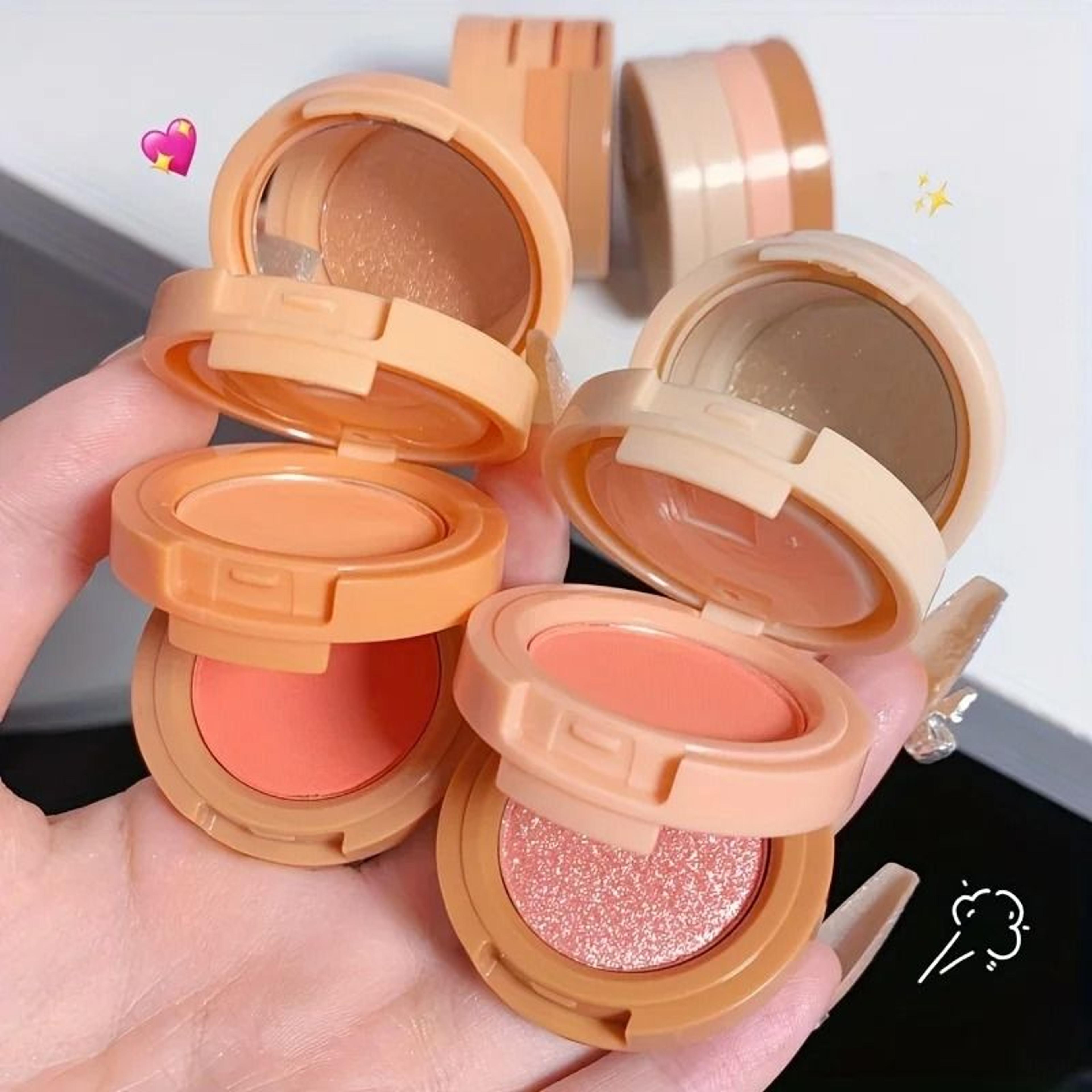3in1 Professional Makeup Palette  3Layer Matte  Pearlescent Blush Highlighter And Contouring Set 1