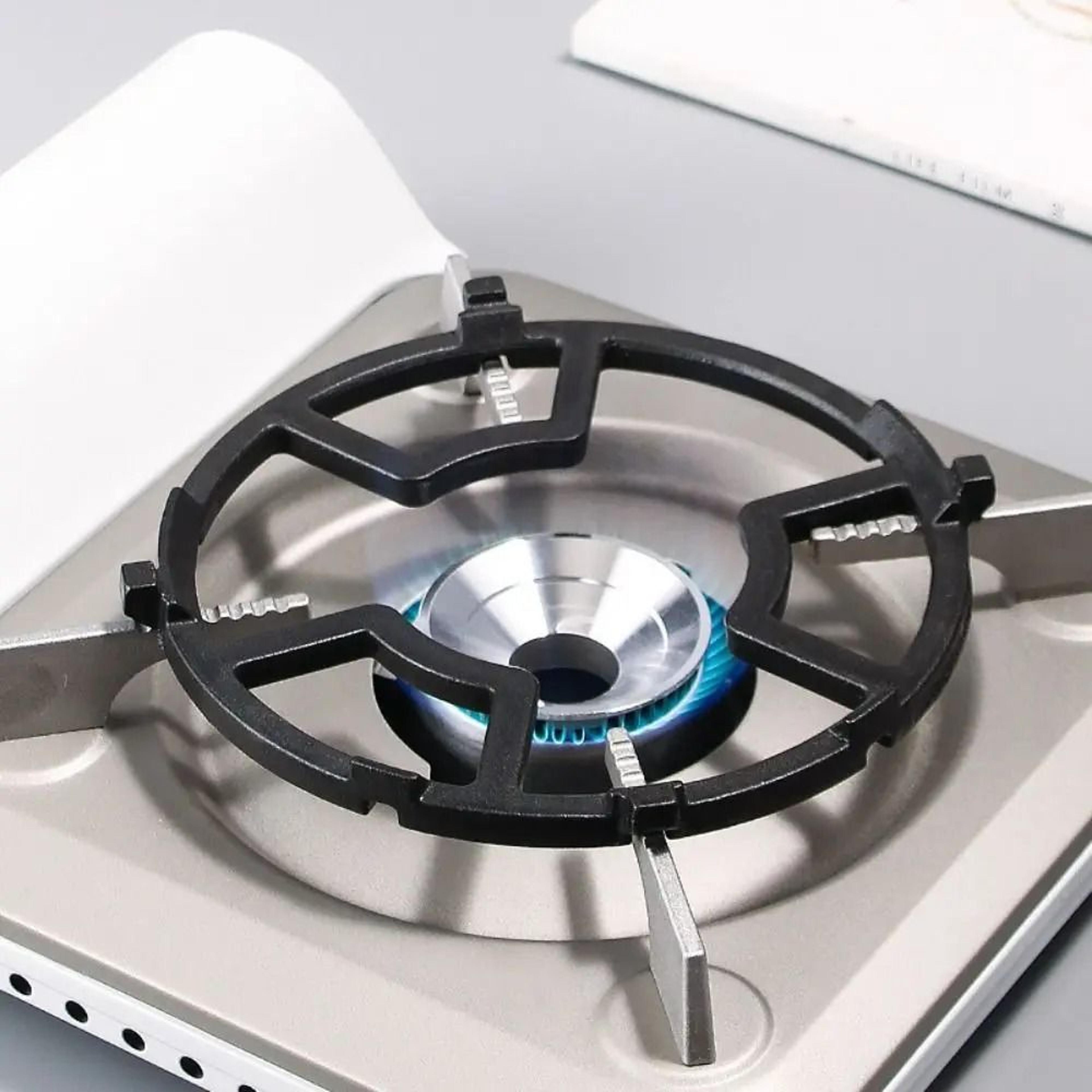 EnergySaving Universal Gas Hob Windshield  HeavyDuty AntiSlip Cast Iron Cover 3