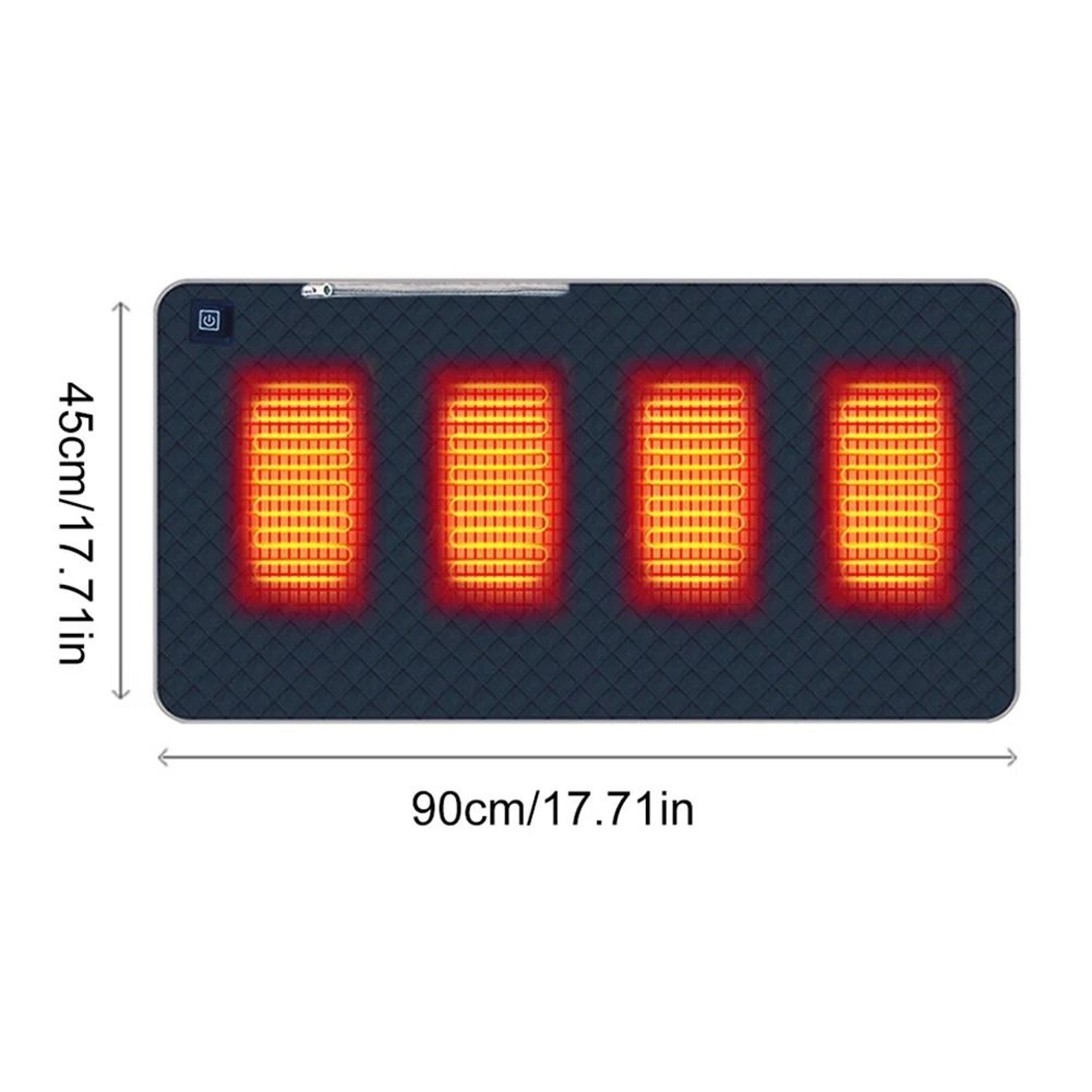 5V USB Graphene Heating Pad  3Level Thermal Cushion For Outdoor Camping  Home 9