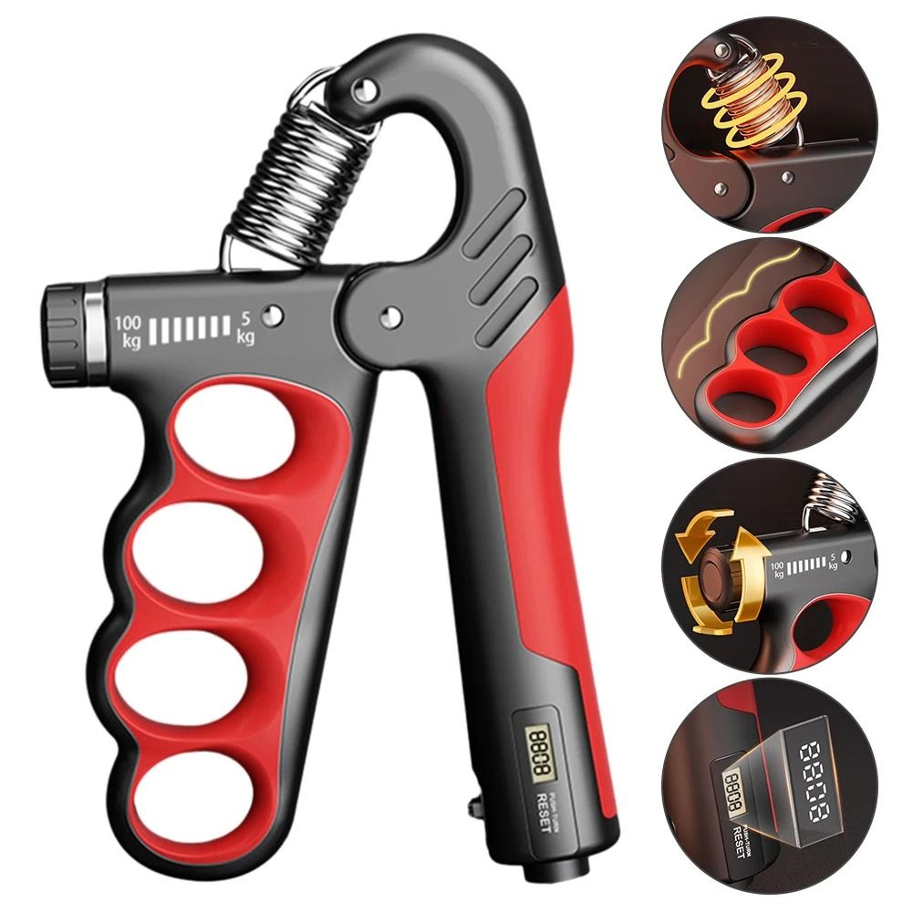 5100KG Adjustable Grip Strength Trainer  HeavyDuty Wrist Expander For Muscle Building  Recovery 2